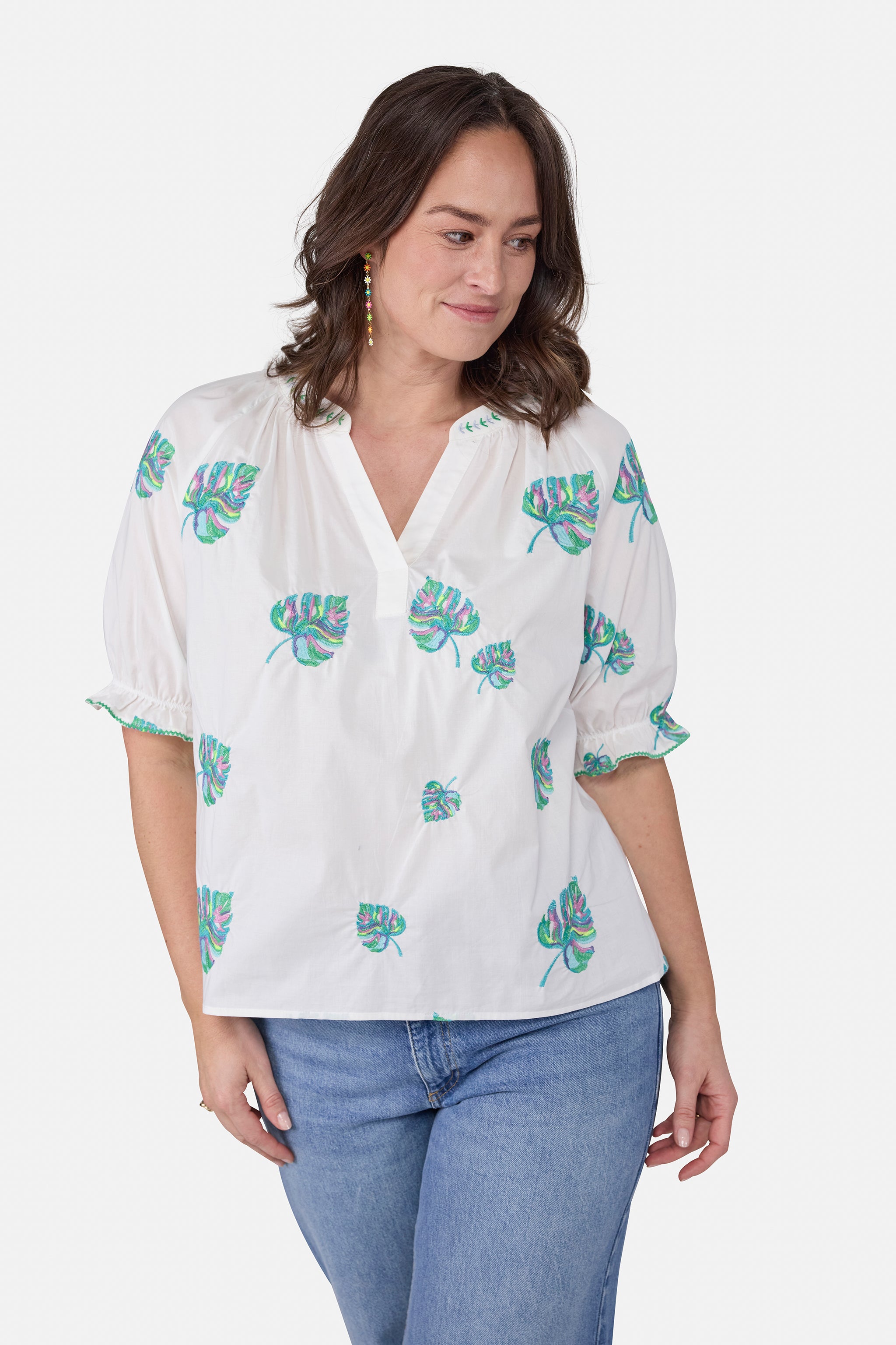 Bluse "RosulaL" aus Baumwolle