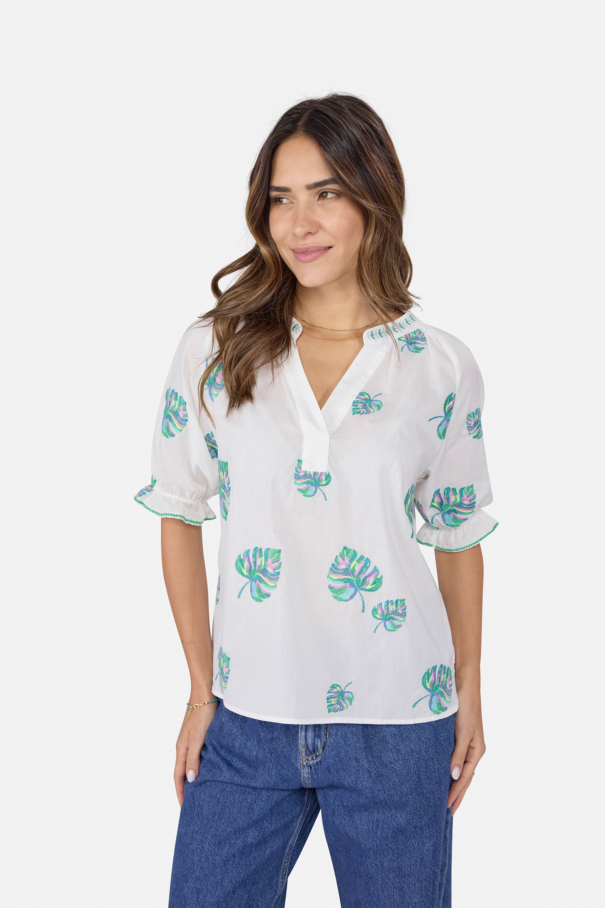 Bluse "RosulaL" aus Baumwolle