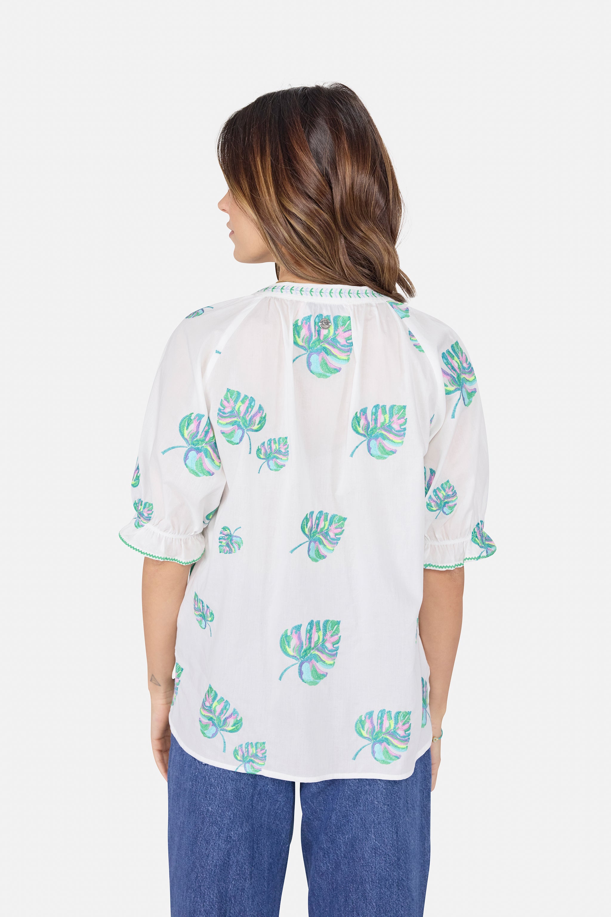 Bluse "RosulaL" aus Baumwolle