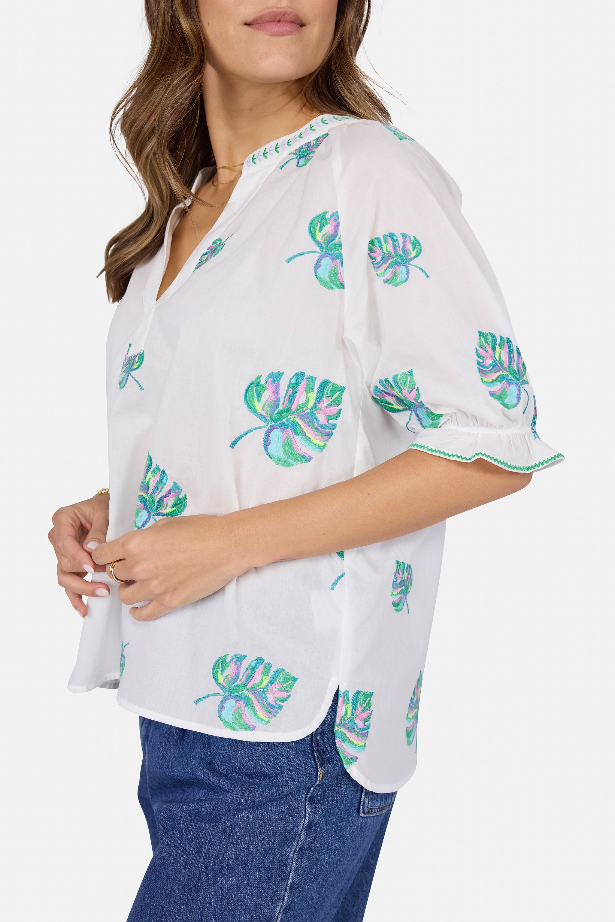 Bluse "RosulaL" aus Baumwolle