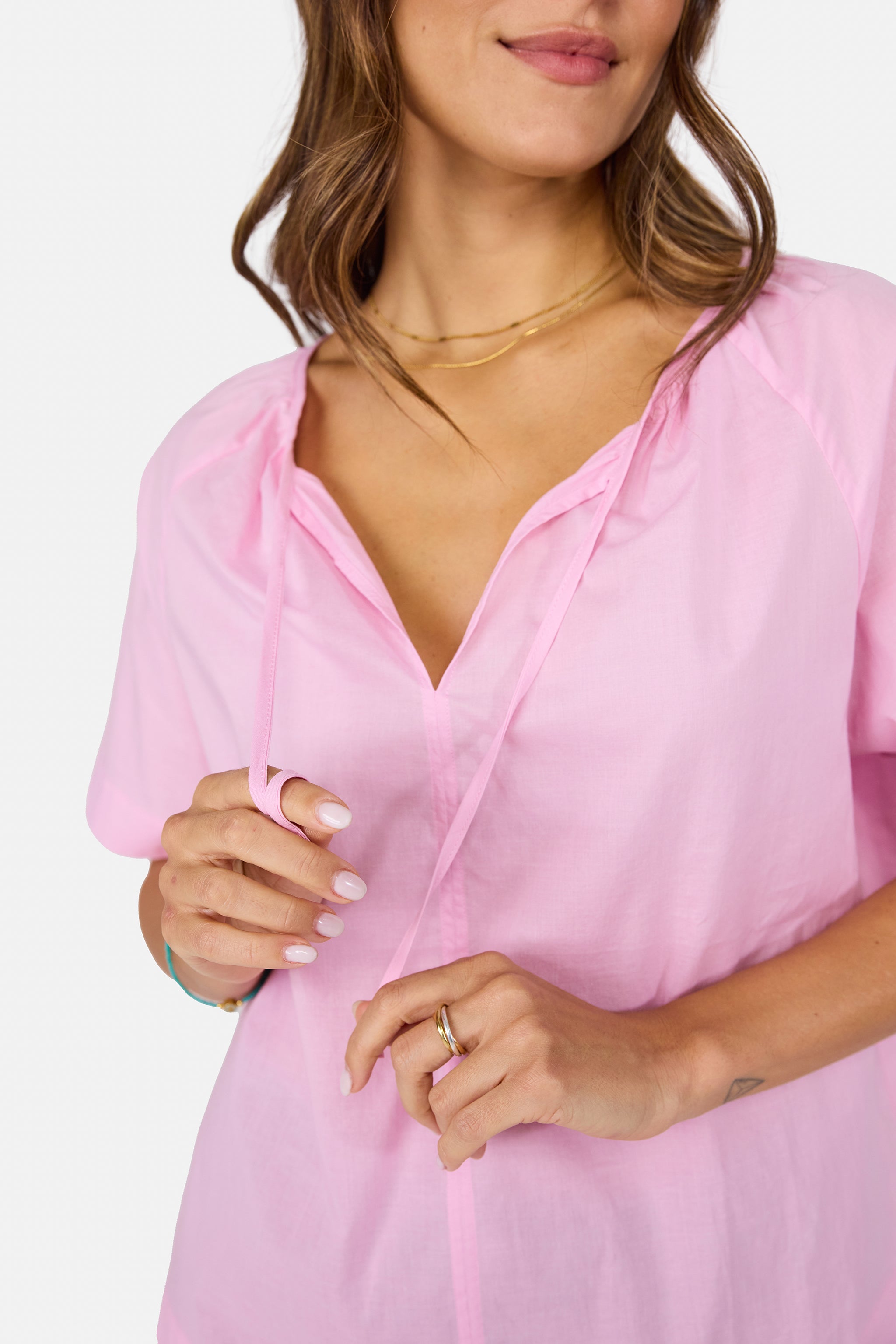 Bluse "ElianeL" aus Baumwolle