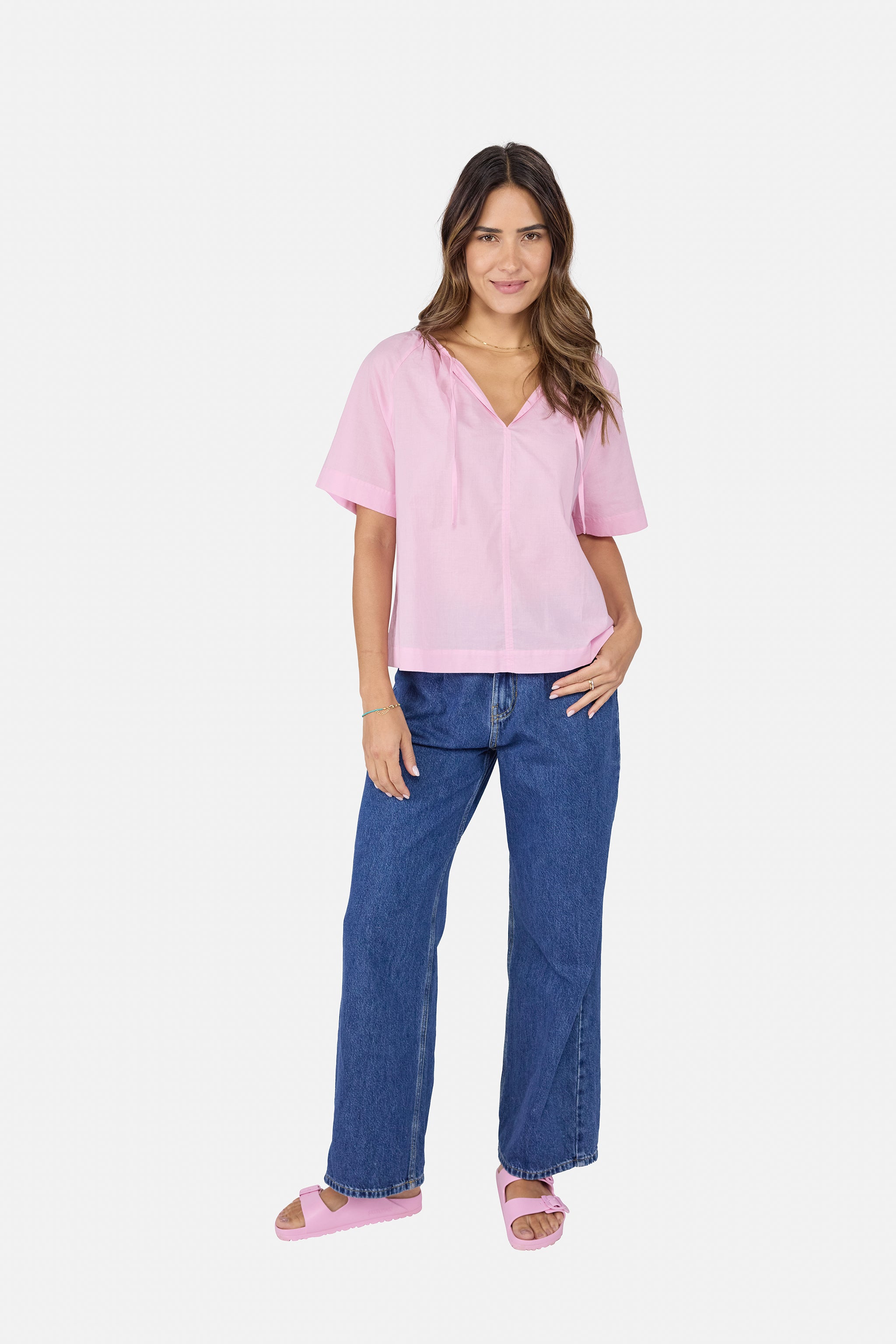 Bluse "ElianeL" aus Baumwolle