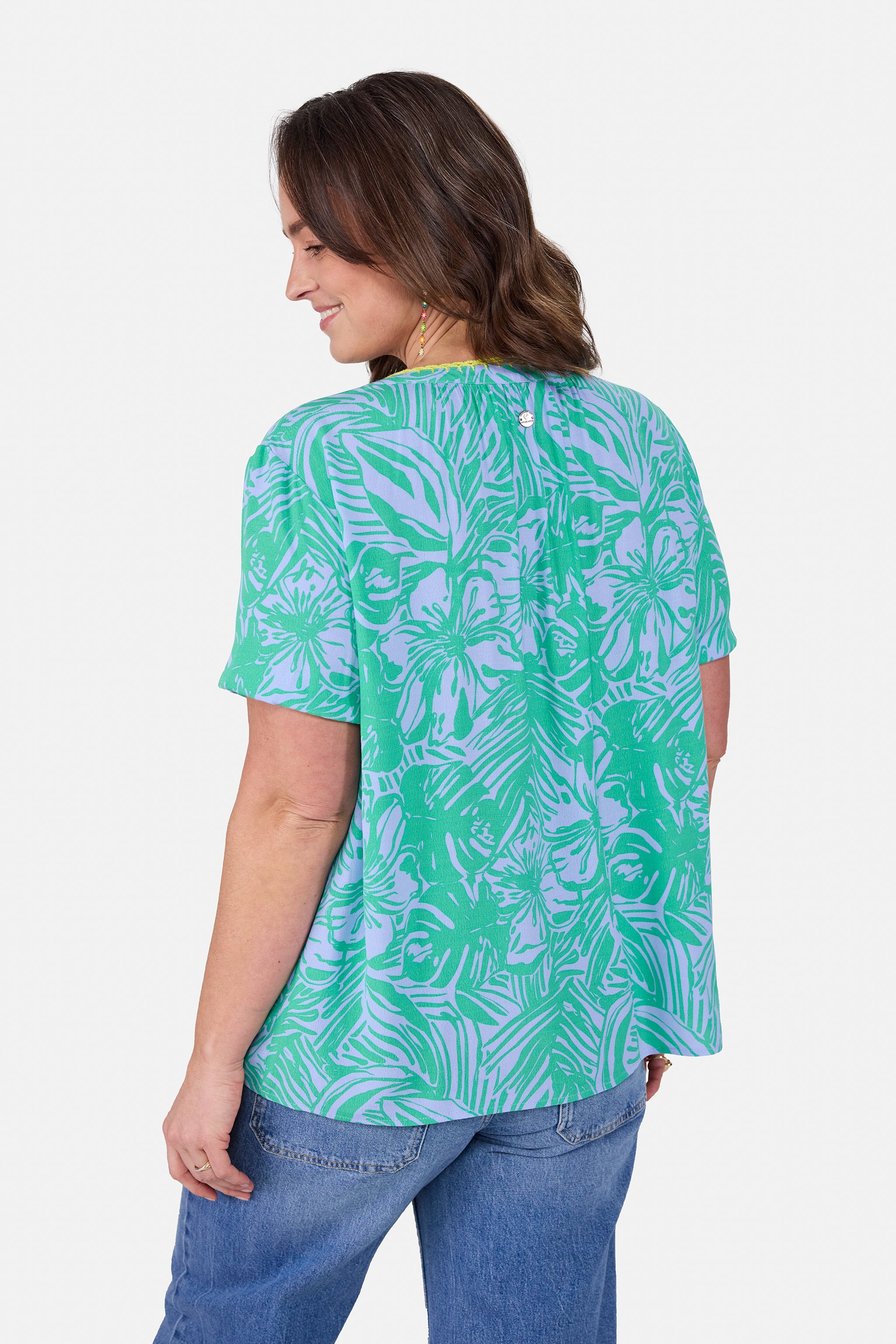 Bluse "EleaL" aus Viskose