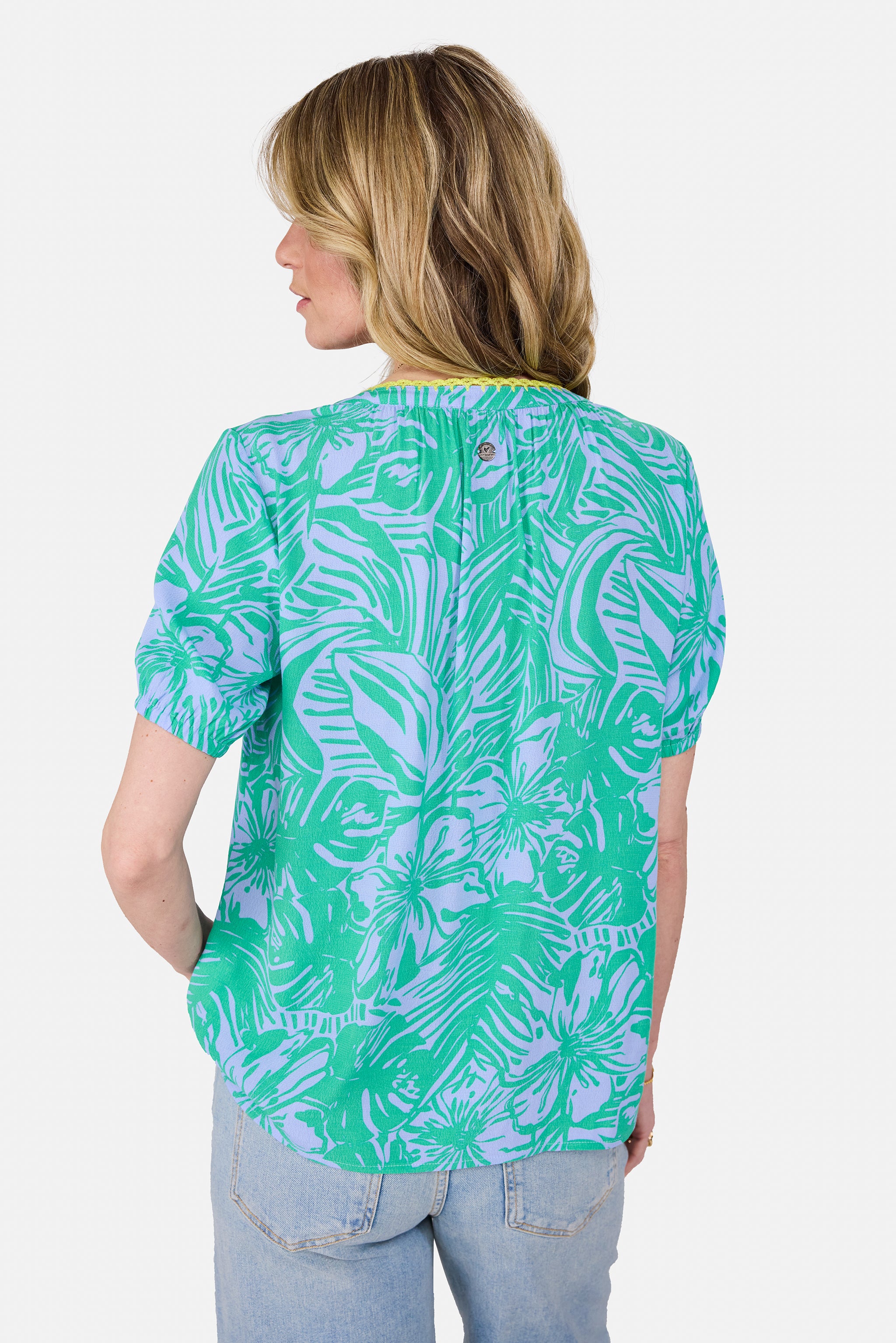 Bluse "EleaL" aus Viskose