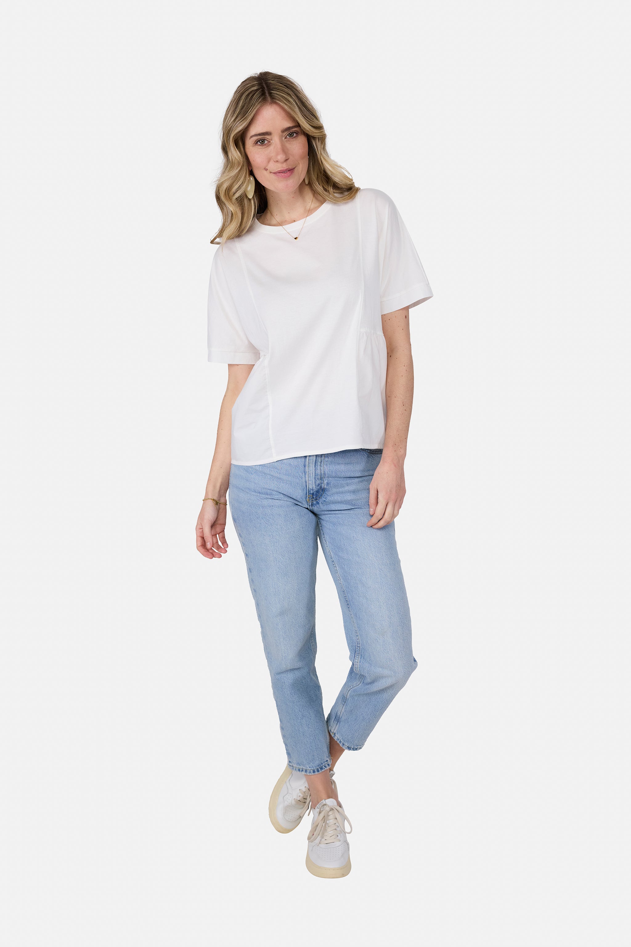 T-Shirt "DajanaL" aus Baumwolle