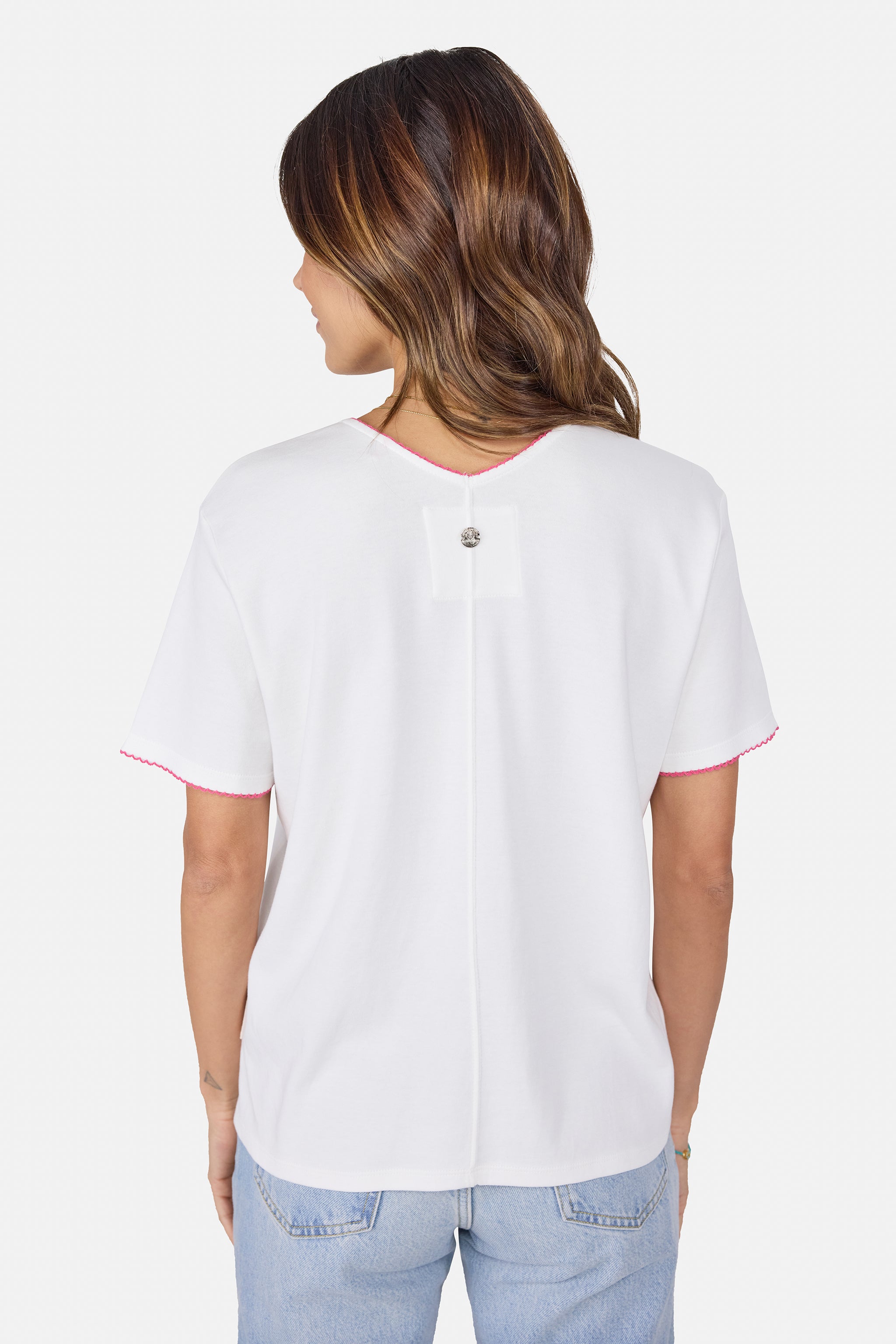 T-Shirt "ColetteL" aus Baumwolle