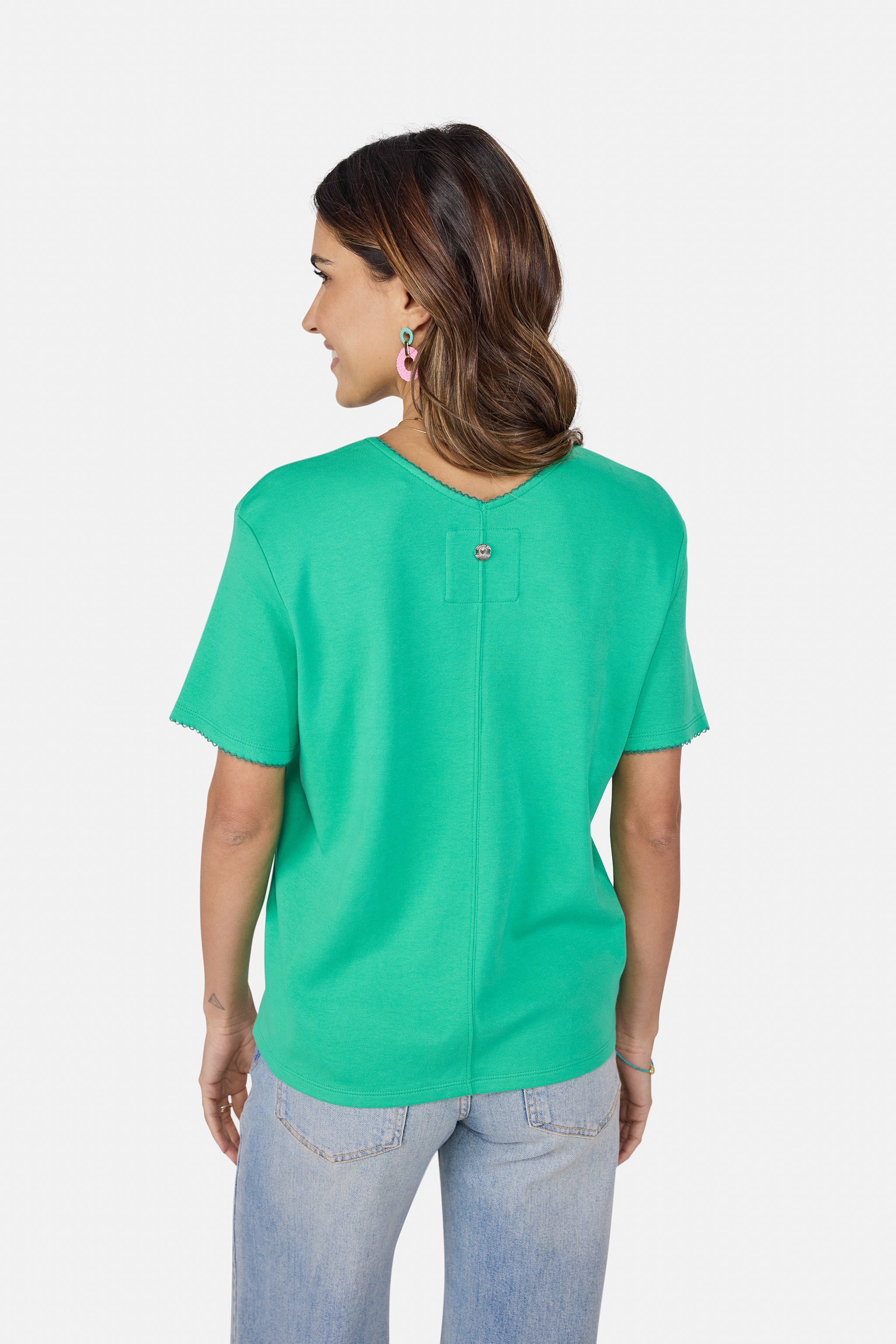 T-Shirt "ColetteL" aus Baumwolle