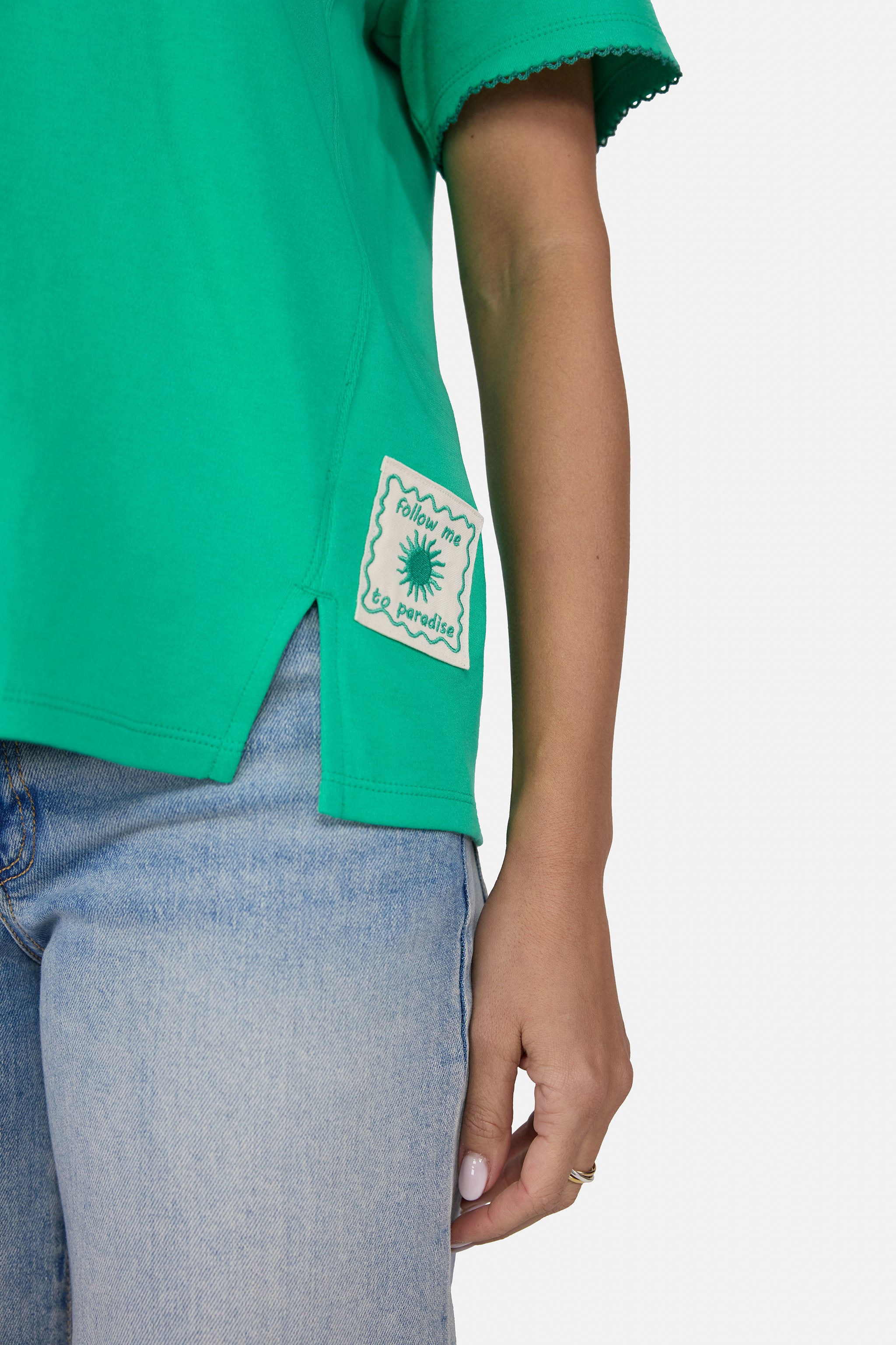T-Shirt "ColetteL" aus Baumwolle
