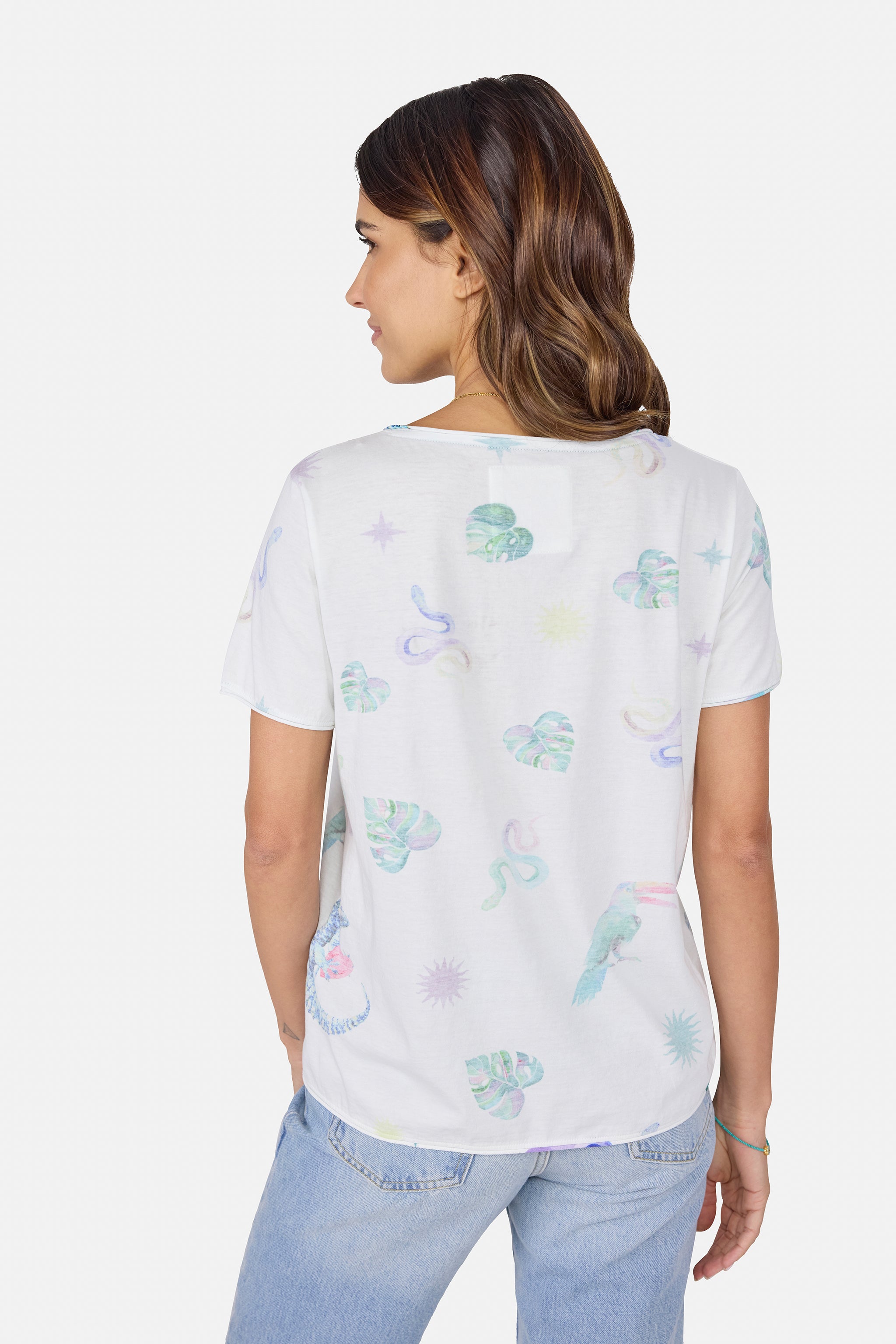 T-Shirt "CeliceL" aus Baumwolle