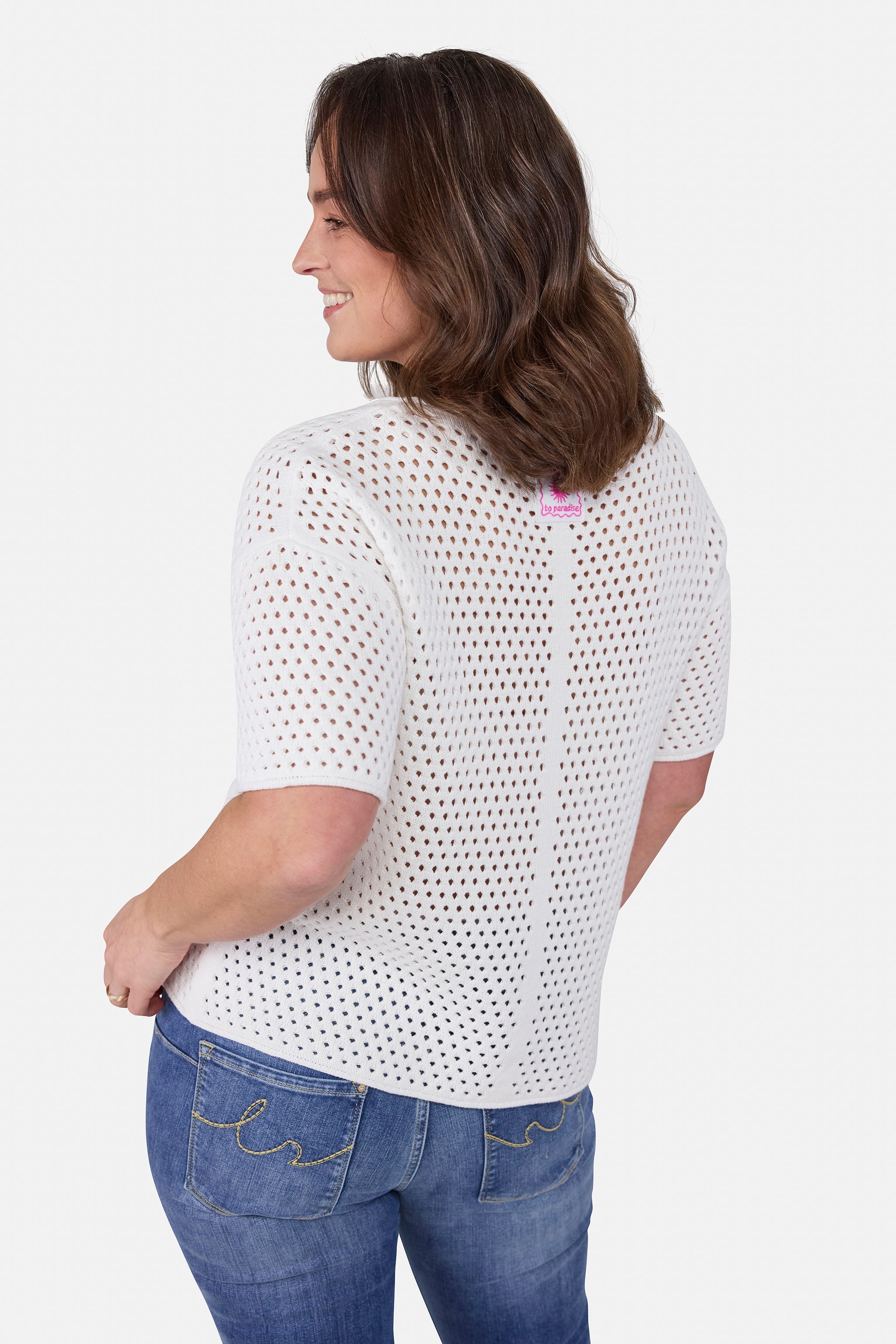 Strickpullover "QuirinaL" aus Baumwolle