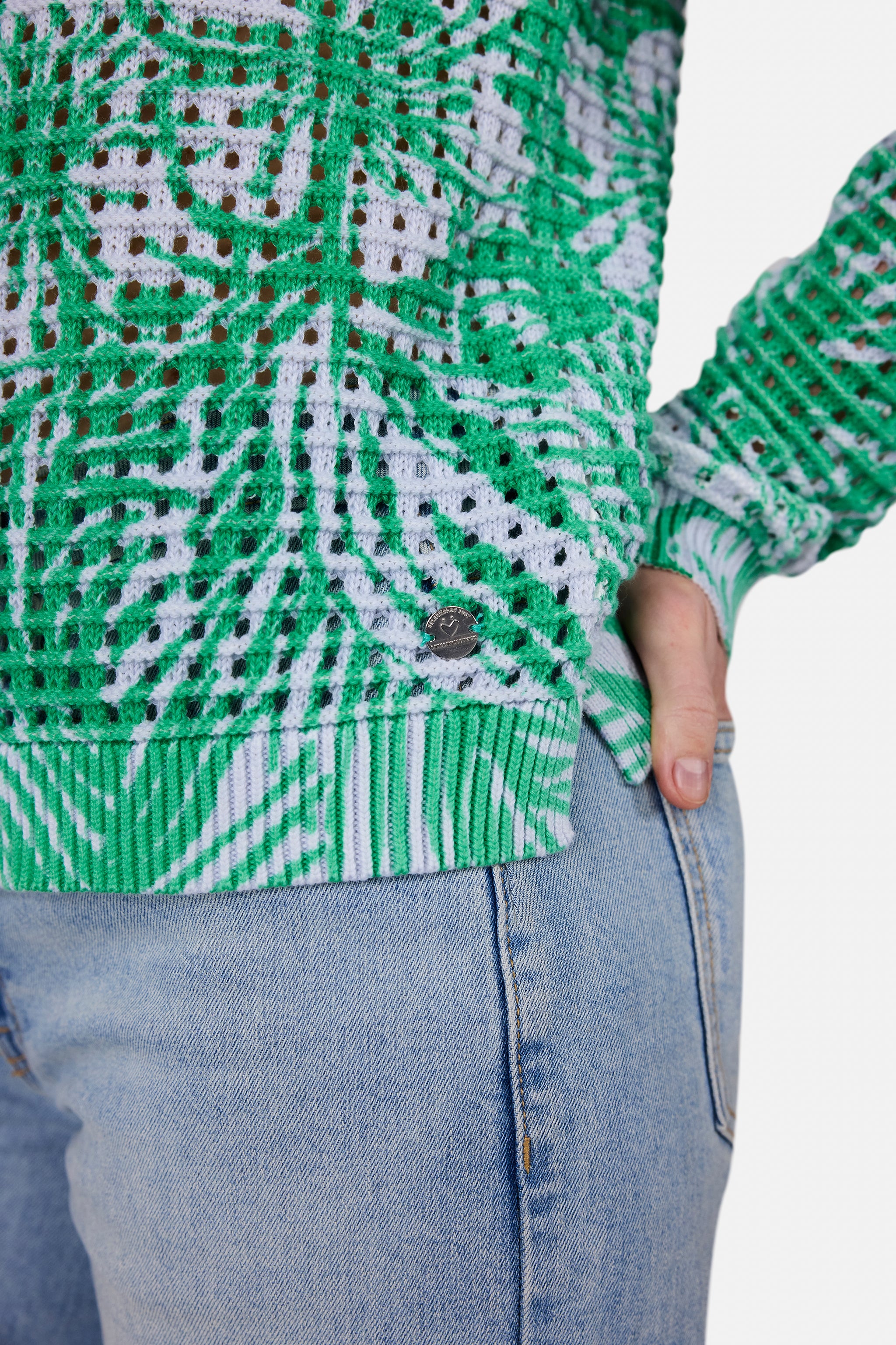 Strickpullover "LillemonL" aus Baumwolle