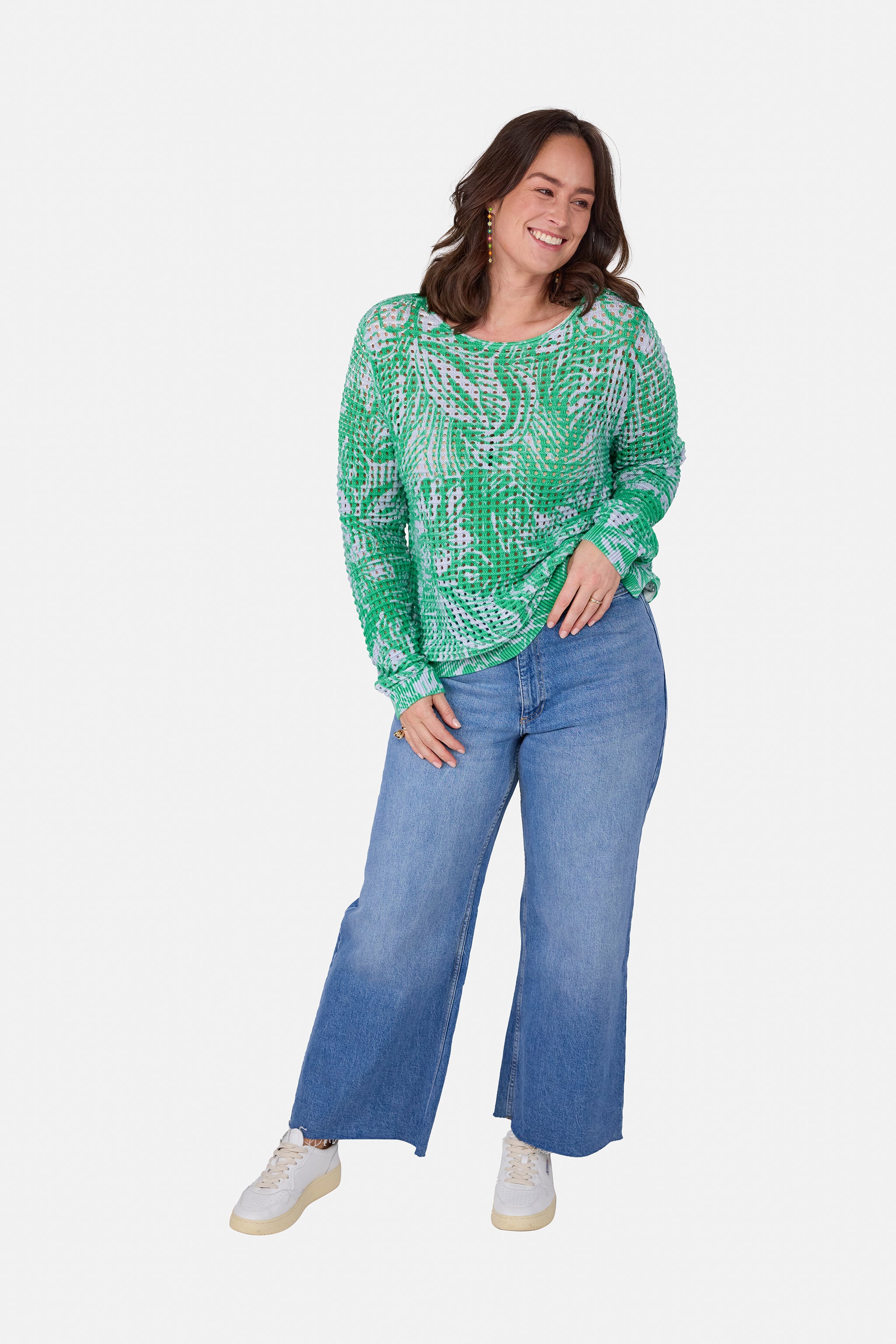 Strickpullover "LillemonL" aus Baumwolle