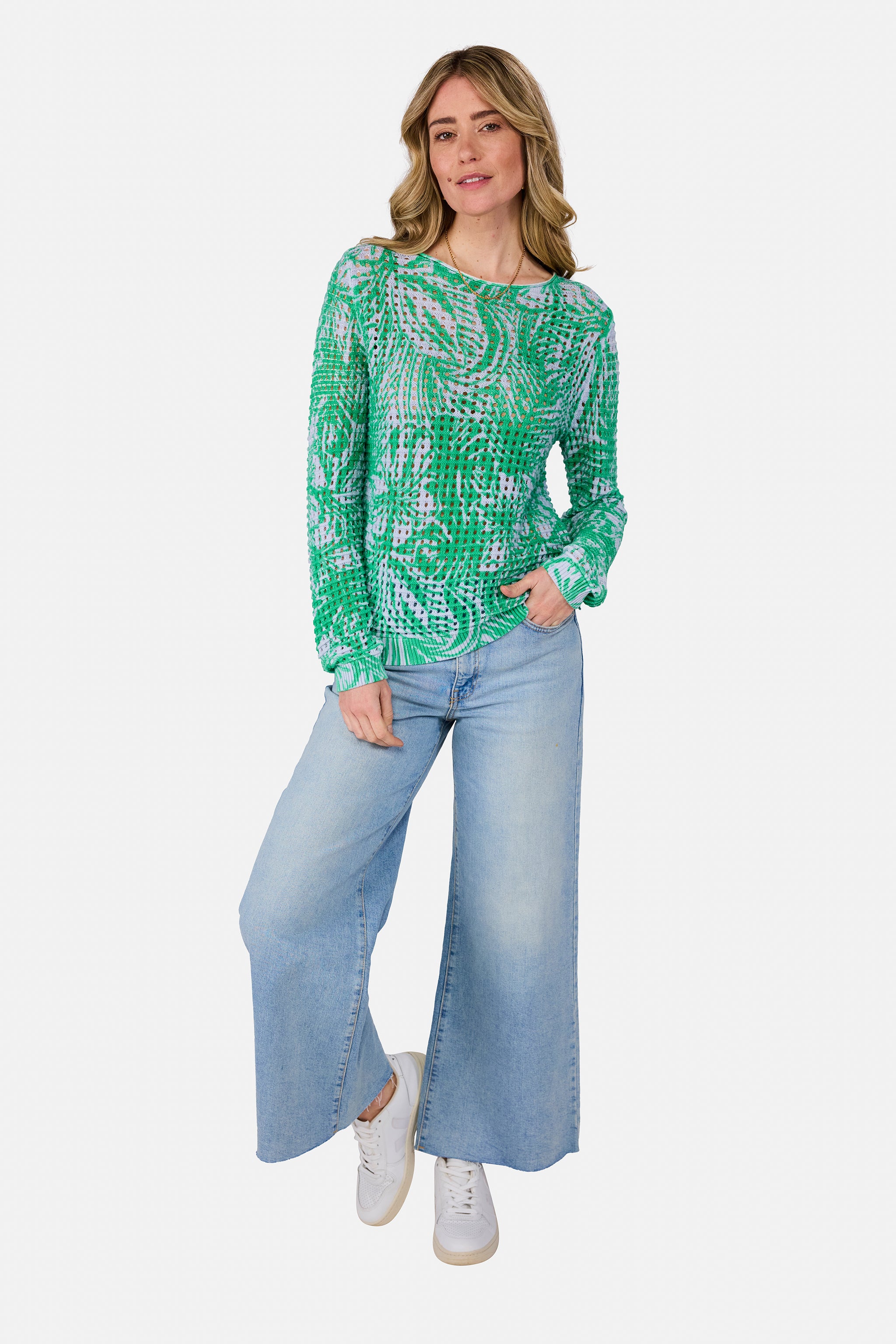 Strickpullover "LillemonL" aus Baumwolle