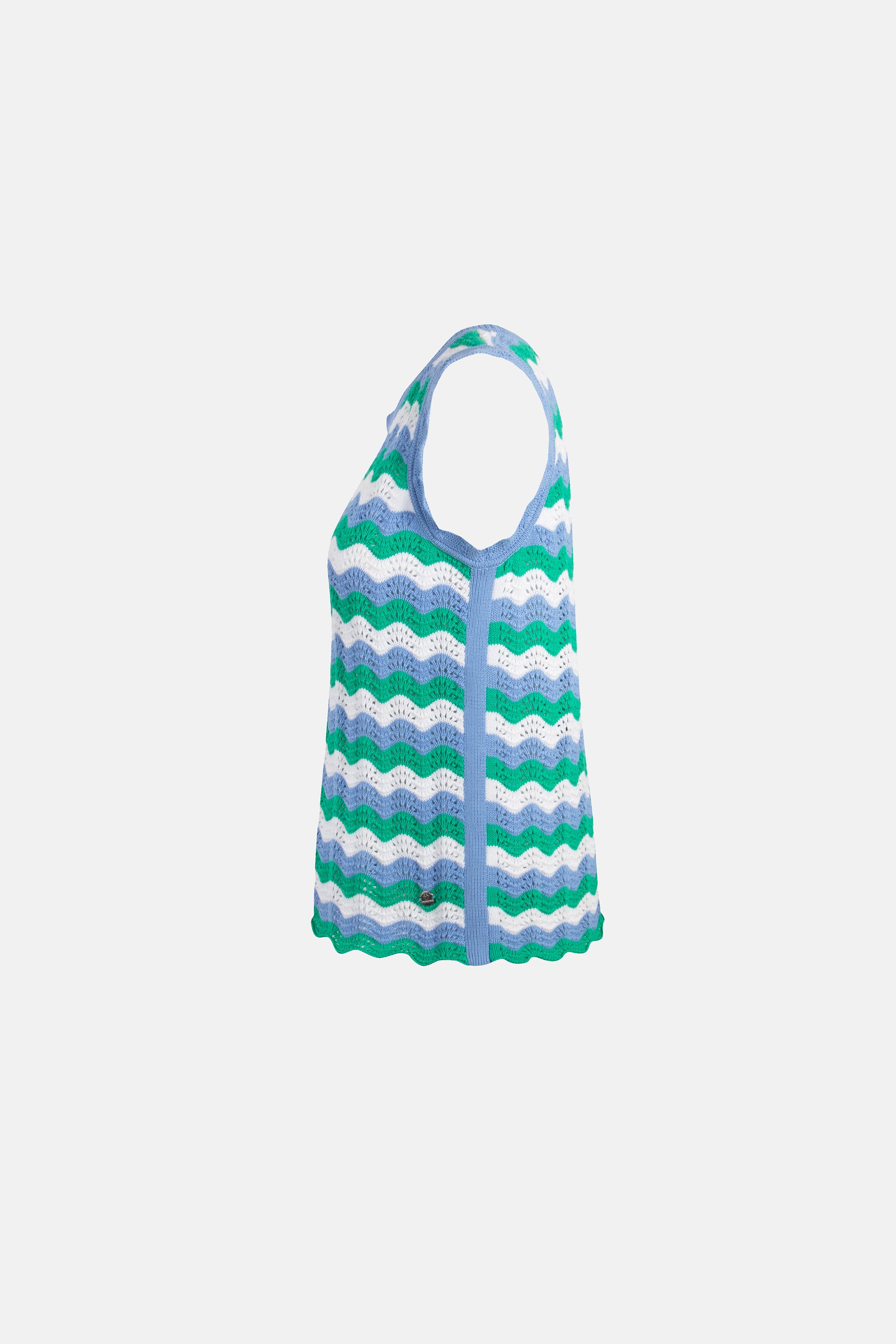 Stricktop "CarminaL" aus Baumwolle