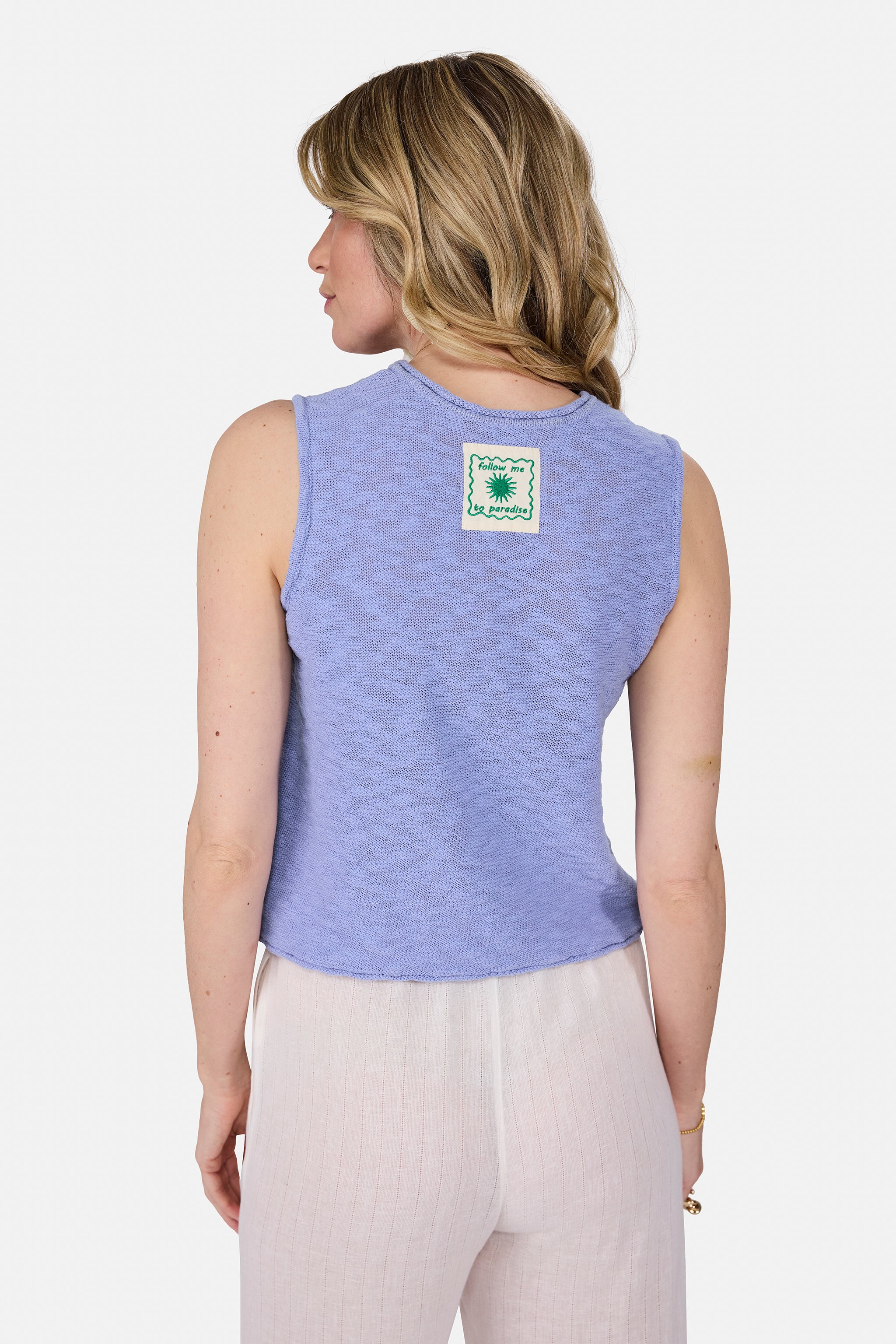 Stricktop "NabilaL" aus Baumwolle
