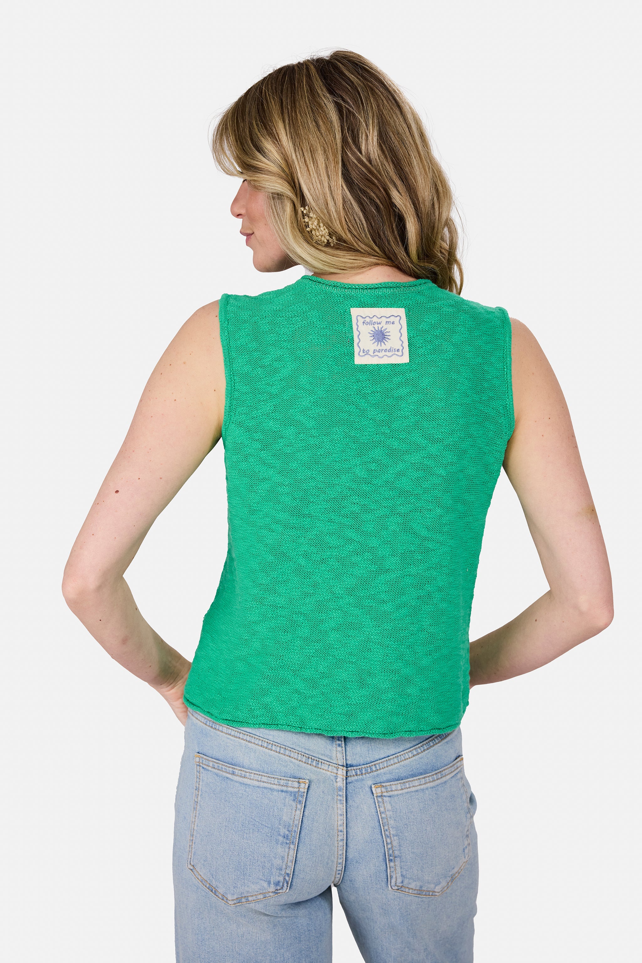 Stricktop "NabilaL" aus Baumwolle
