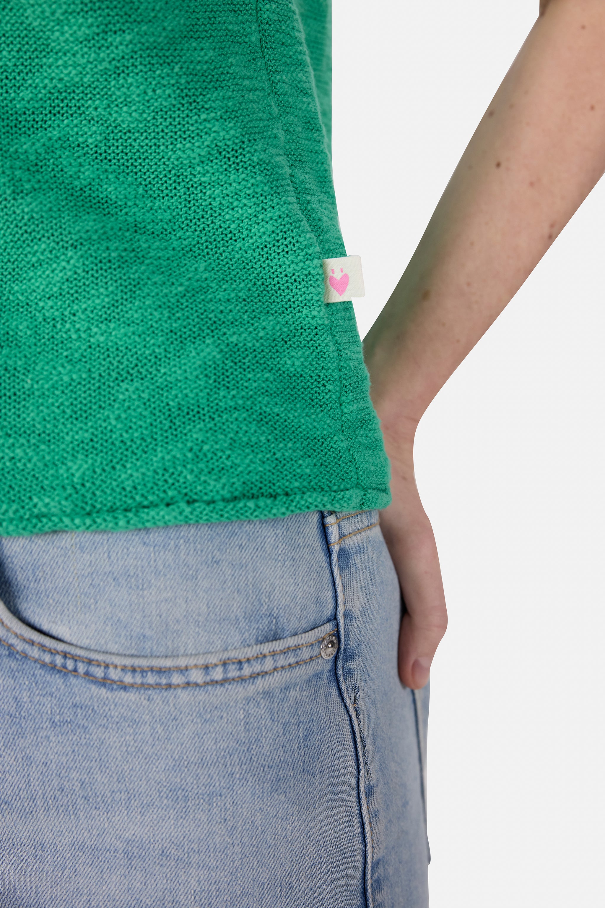 Stricktop "NabilaL" aus Baumwolle