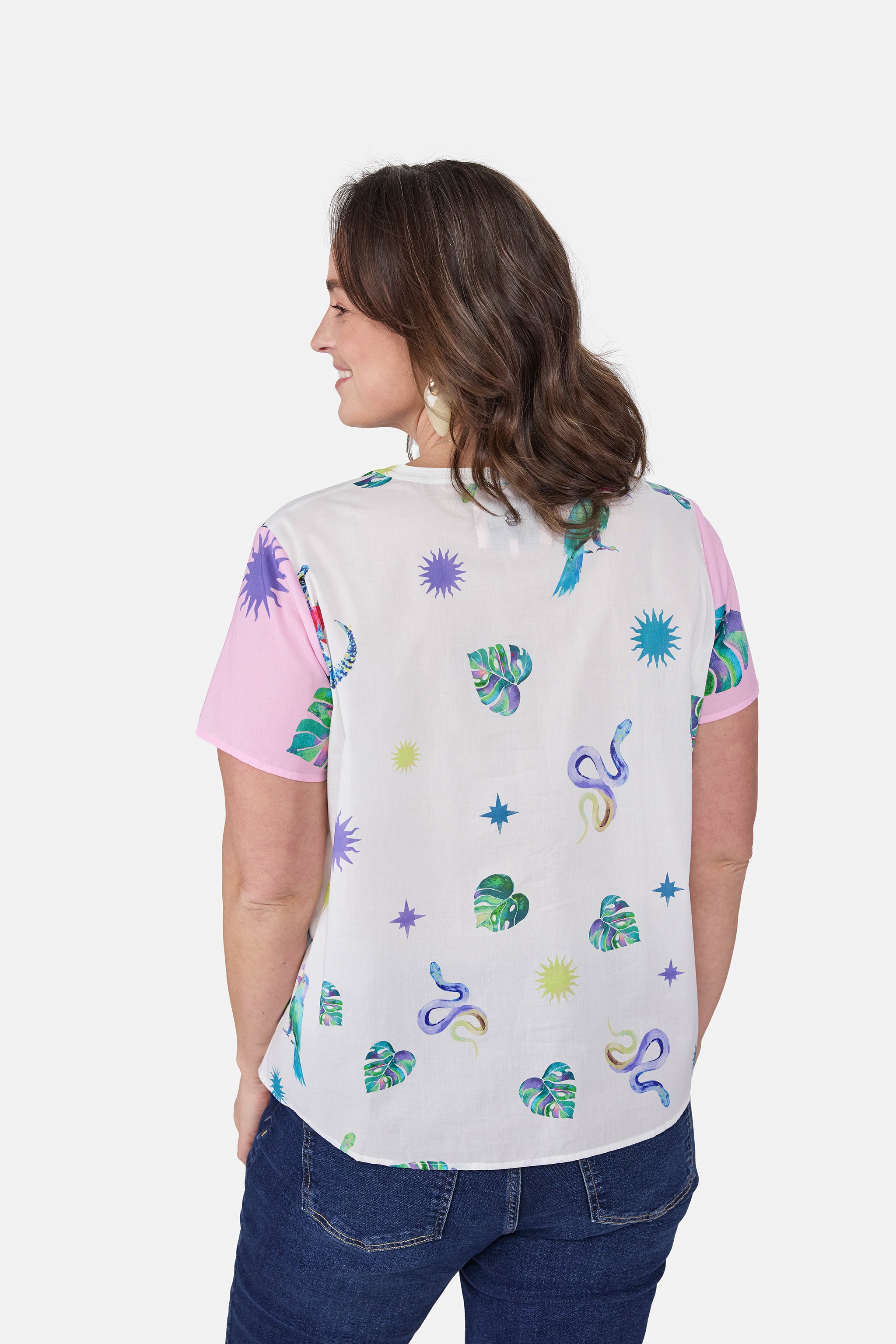 Bluse "ElvaL" aus Baumwolle