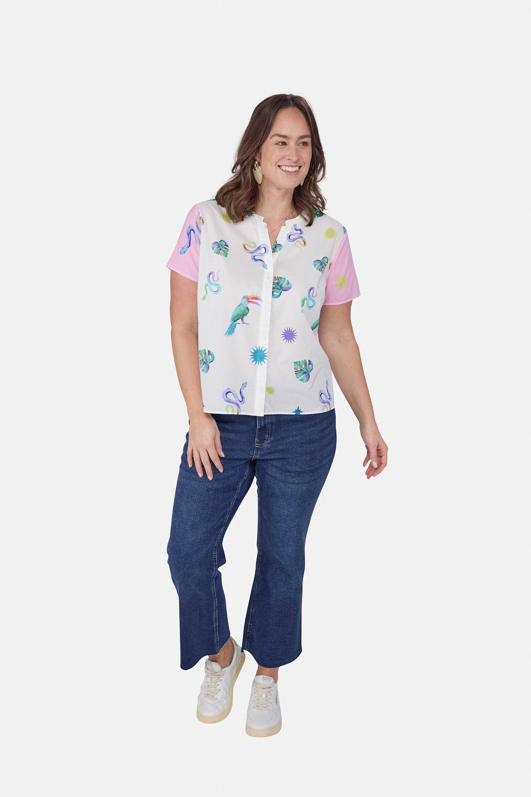 Bluse "ElvaL" aus Baumwolle