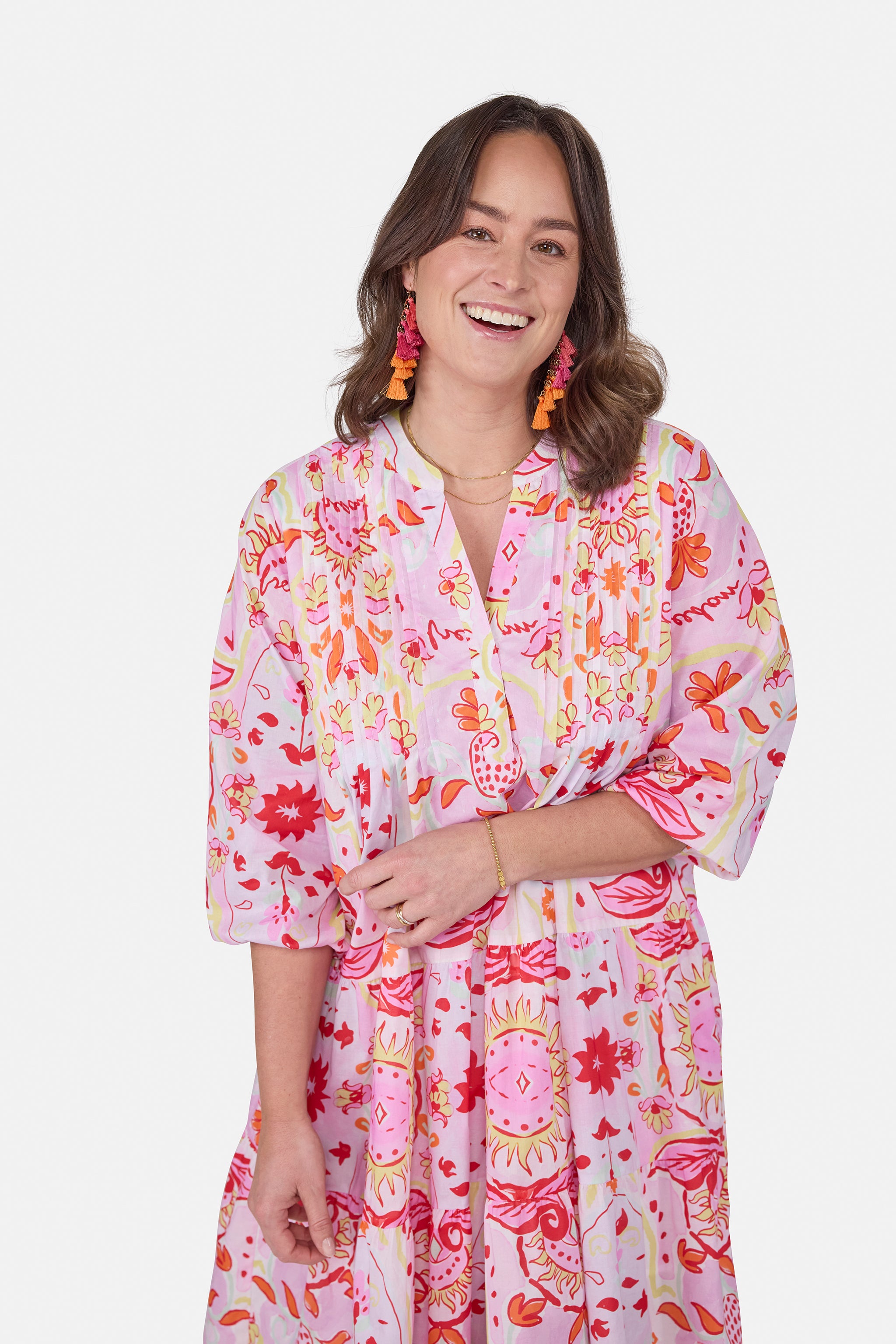 Kleid "KaiaL" aus Baumwolle