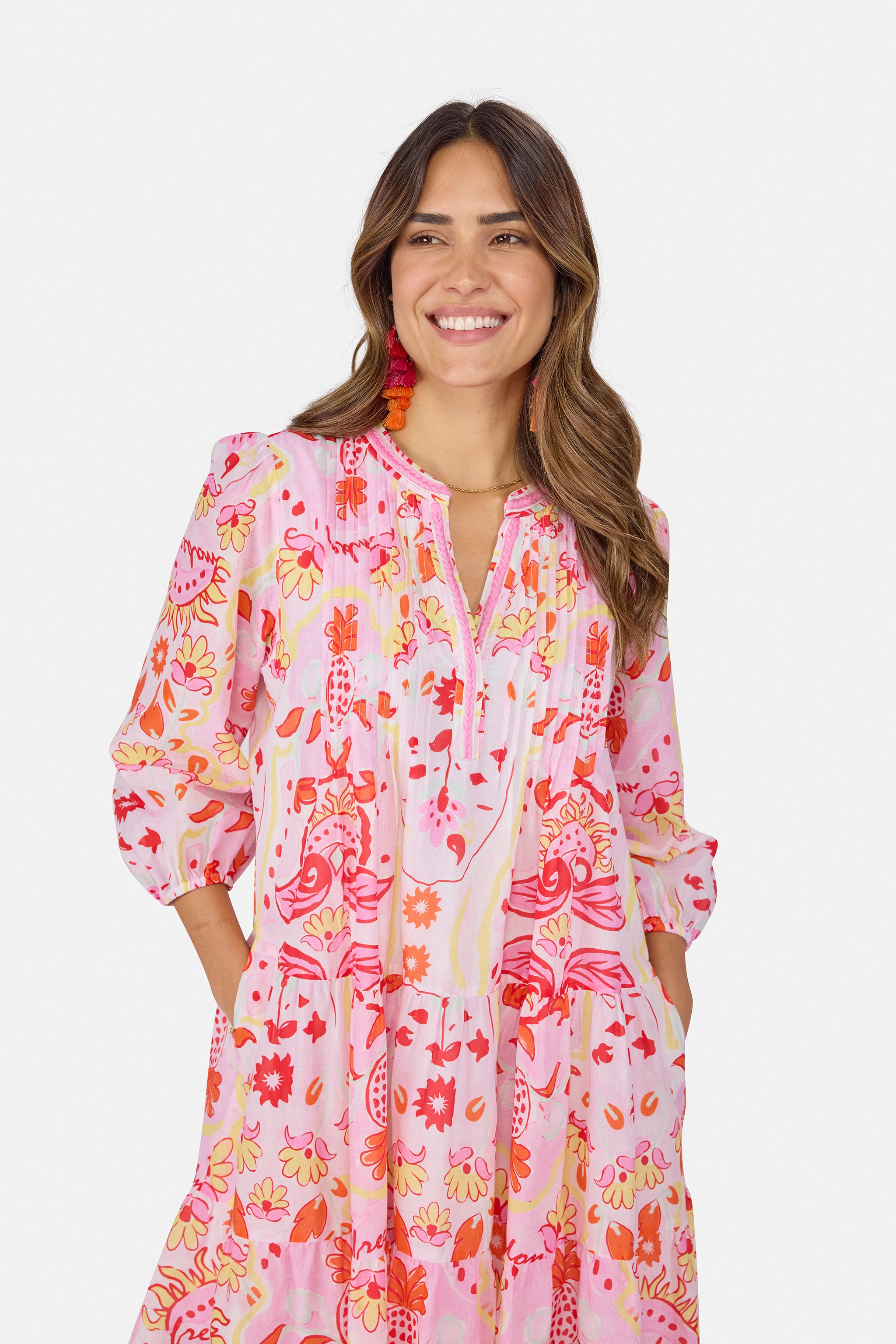 Kleid "KaiaL" aus Baumwolle