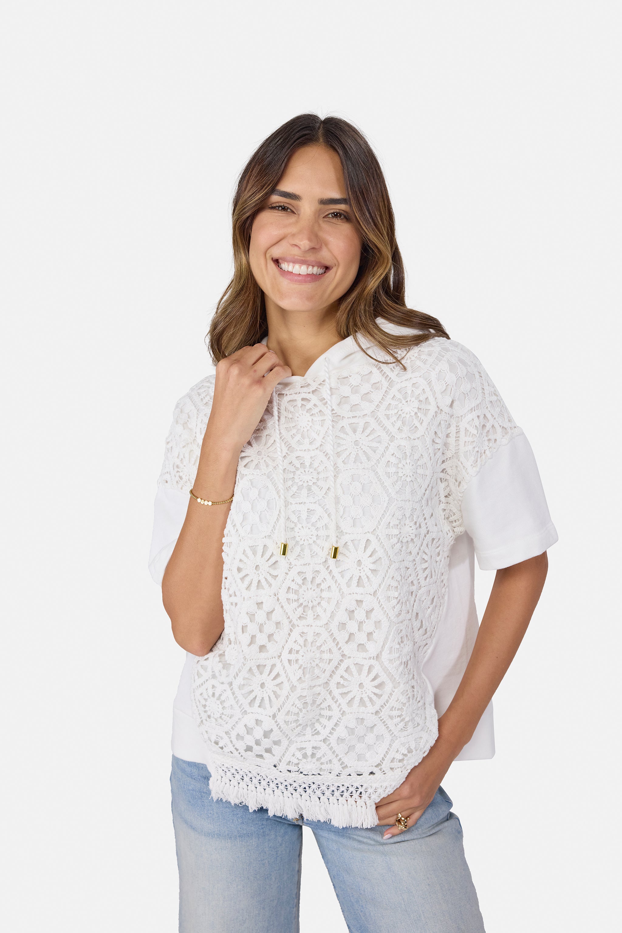 Sweatshirt "DoraL" aus Baumwolle