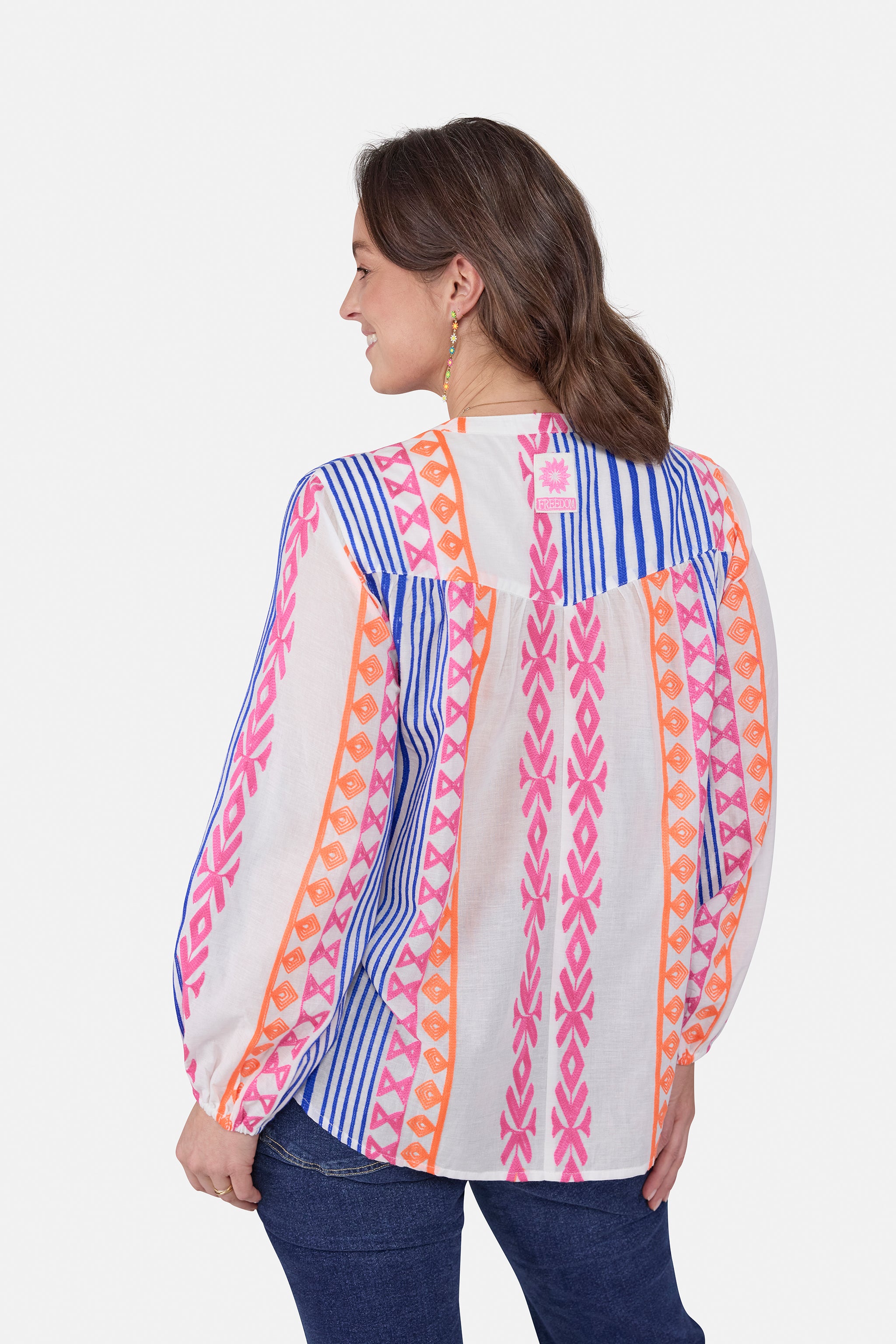 Bluse "KyraL" aus Baumwolle