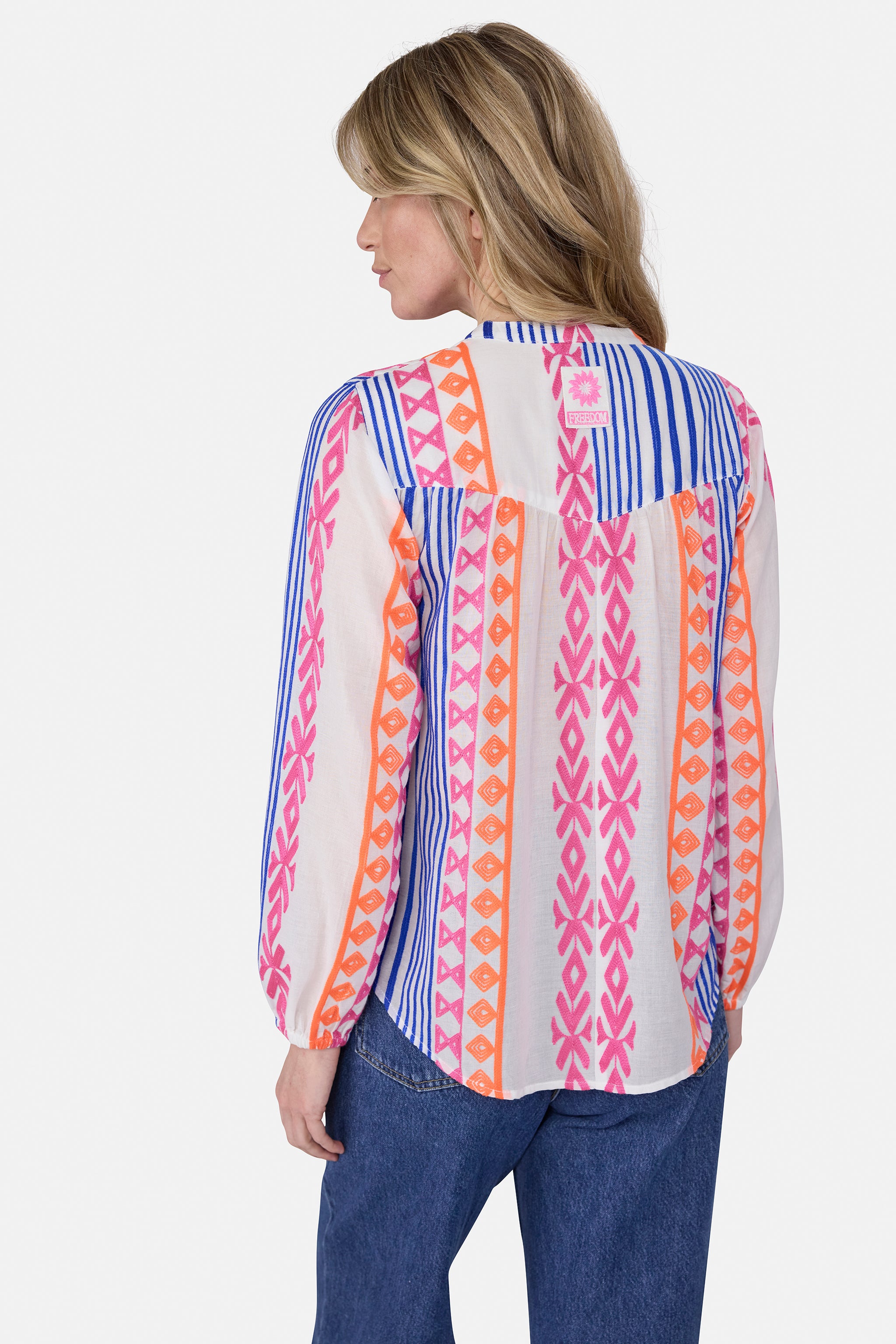 Bluse "KyraL" aus Baumwolle