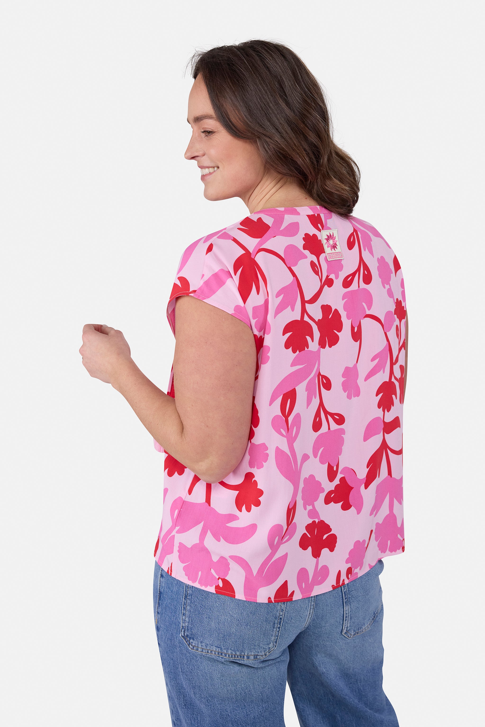 Bluse "KaleaL" aus Baumwolle