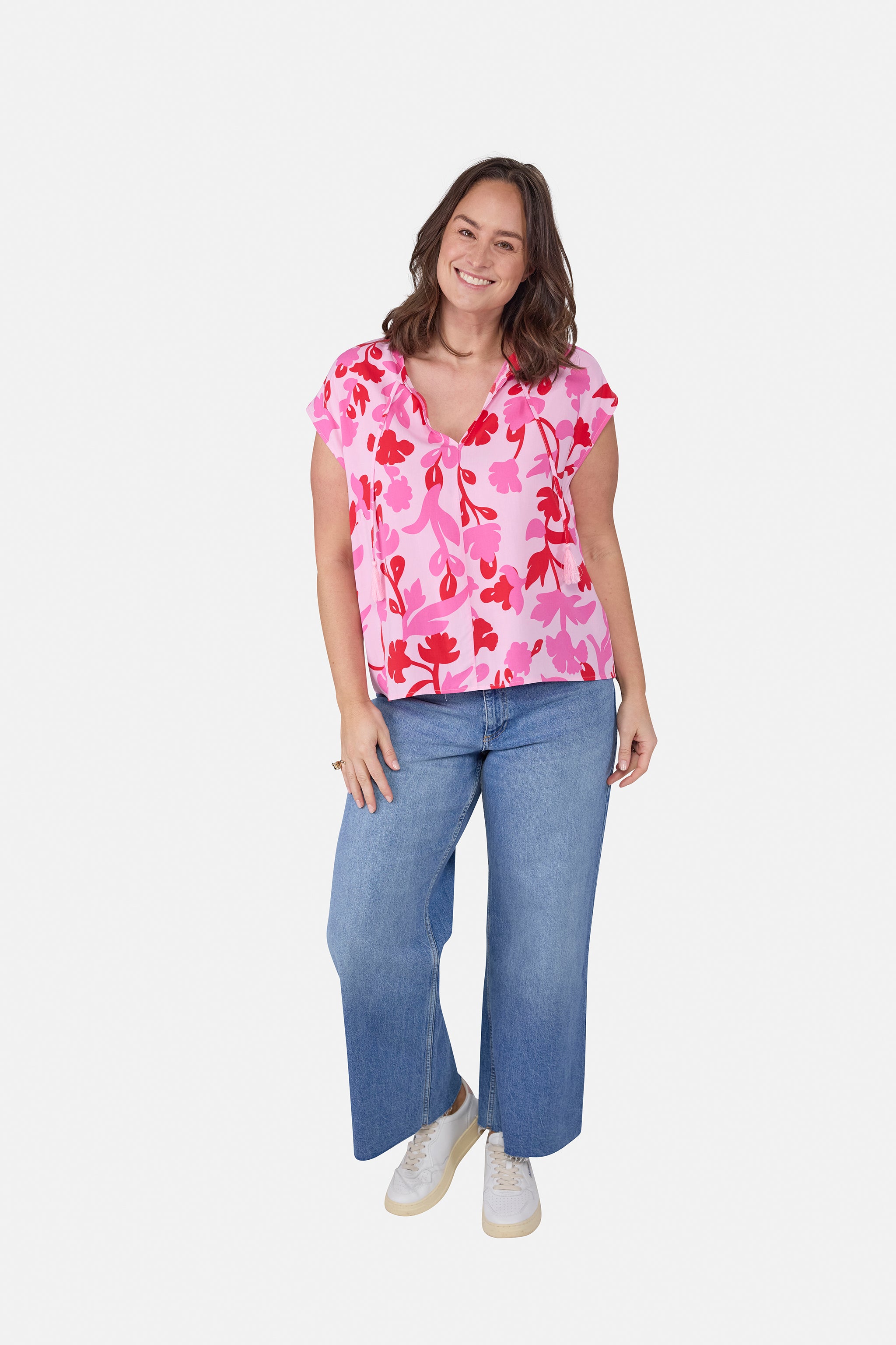 Bluse "KaleaL" aus Baumwolle