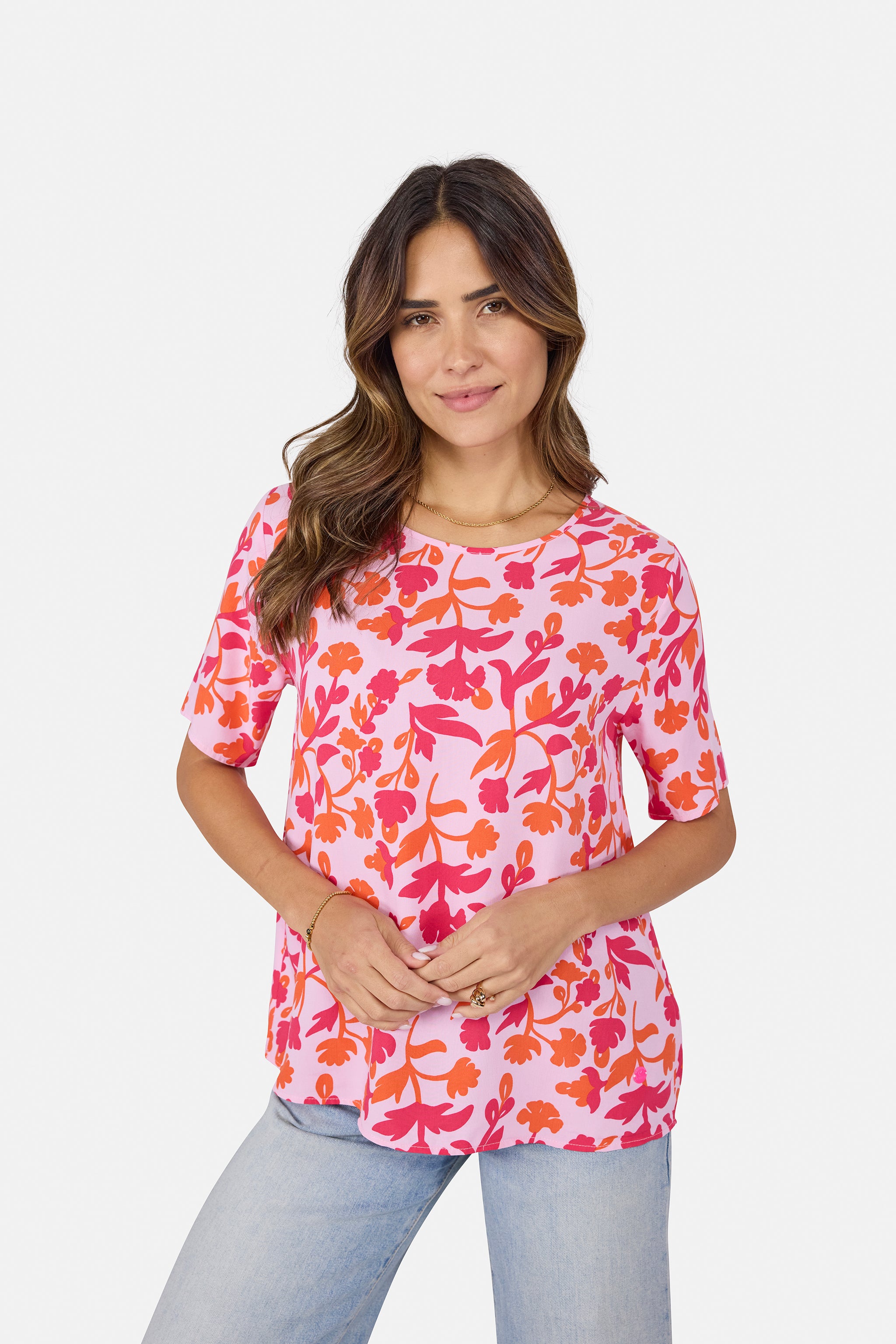 Bluse "ReneeL" aus Viskose