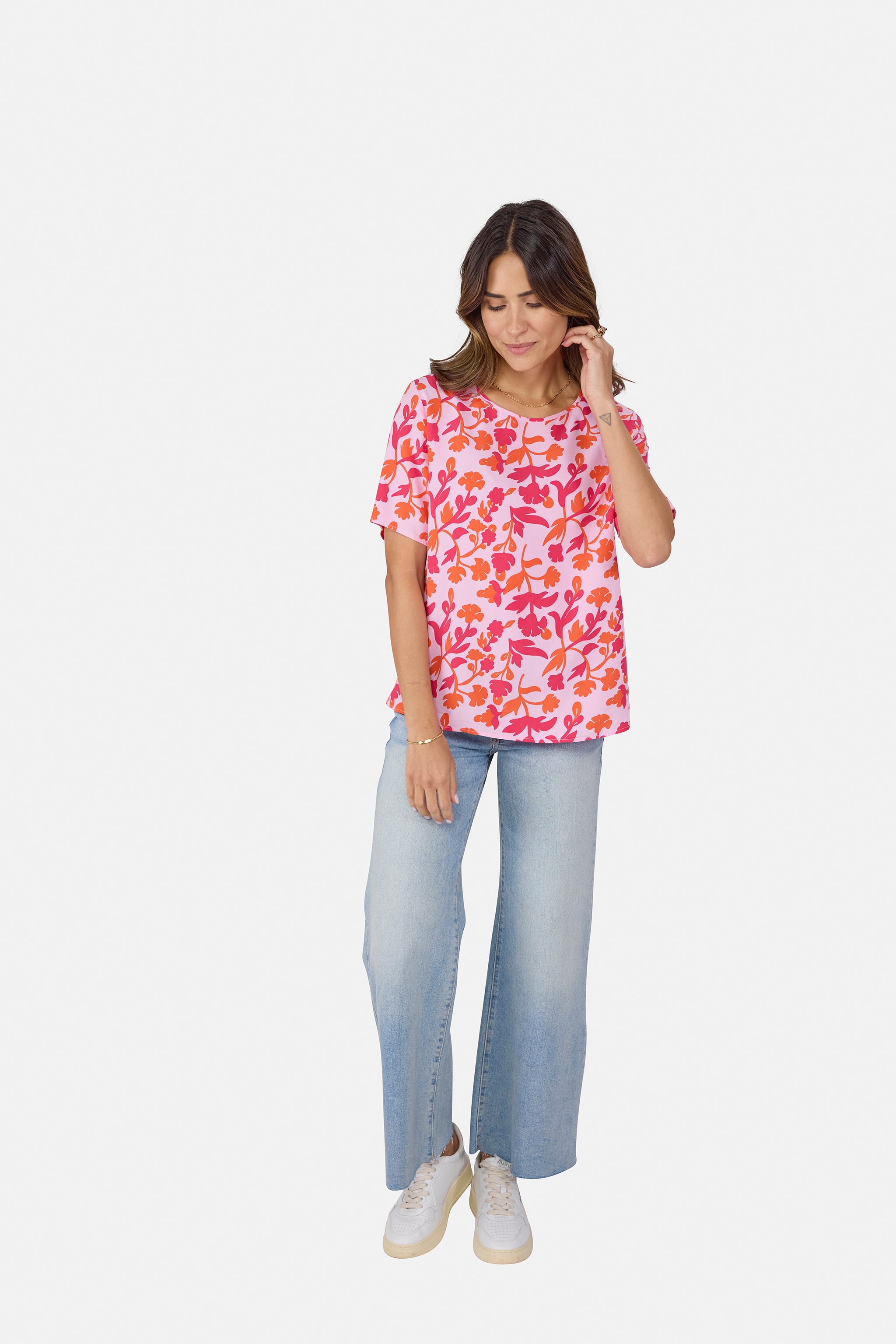 Bluse "ReneeL" aus Viskose