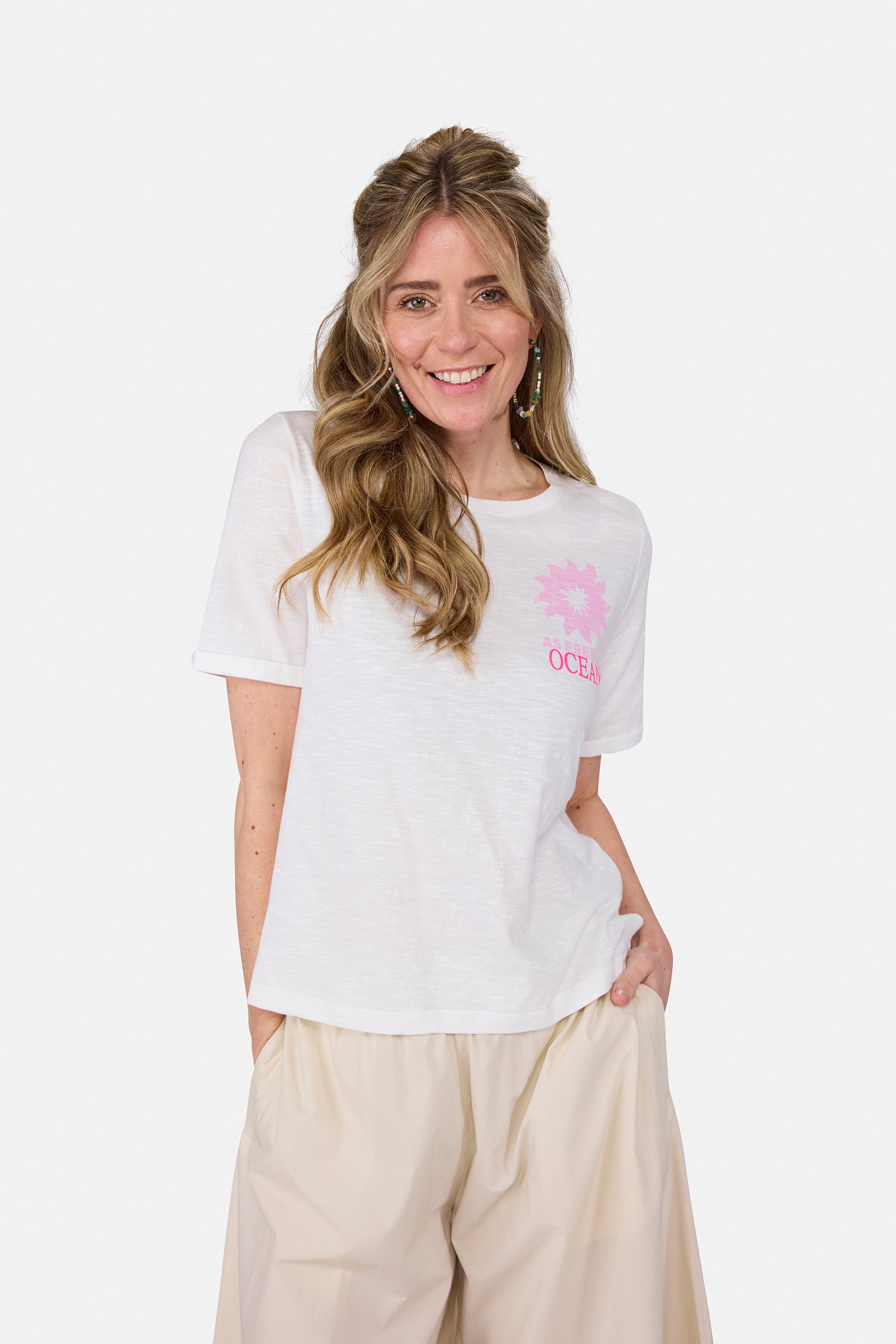 T- Shirt "ColbieL" aus Baumwolle