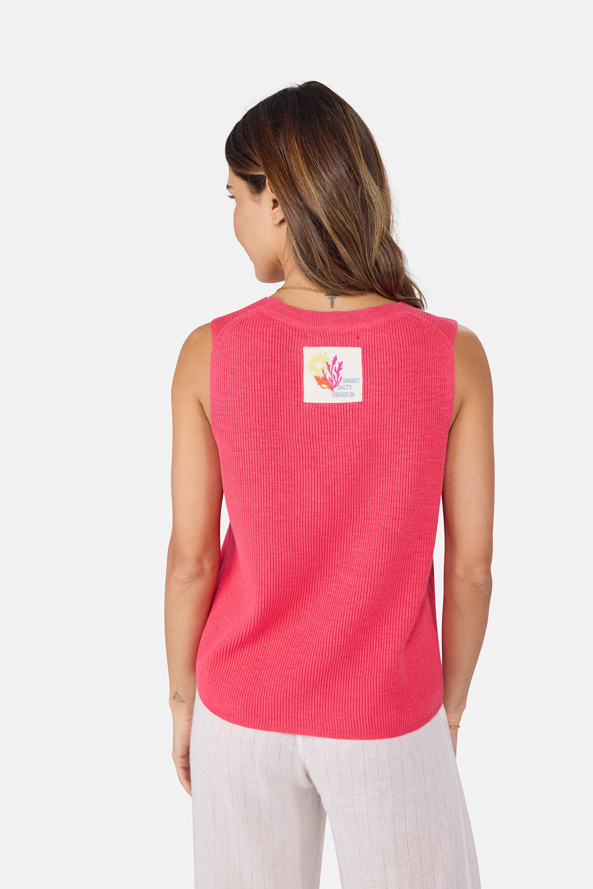 Stricktop "AnjuliL" mit Leinen