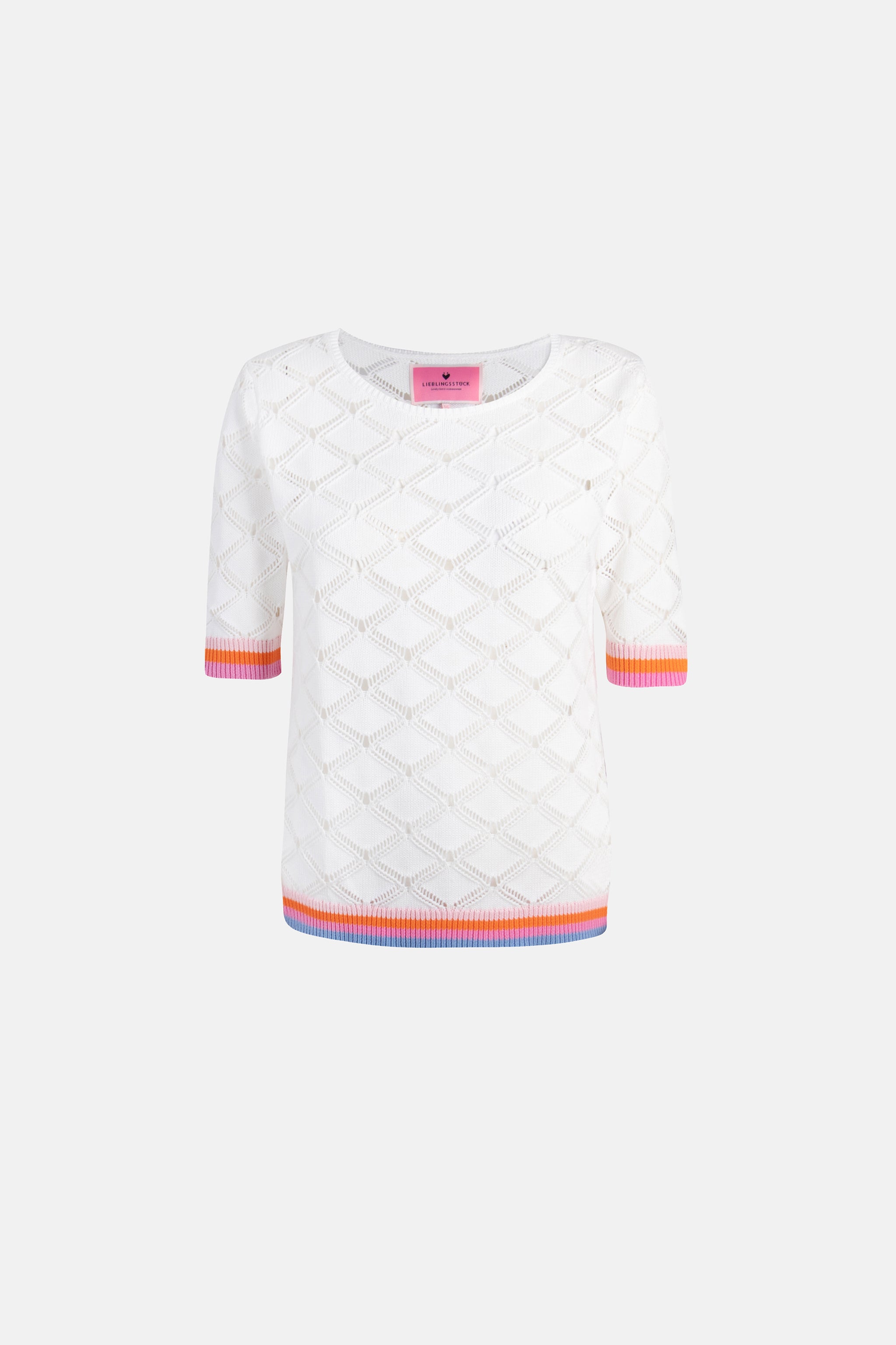 Strickpullover "AjaL" aus Baumwolle