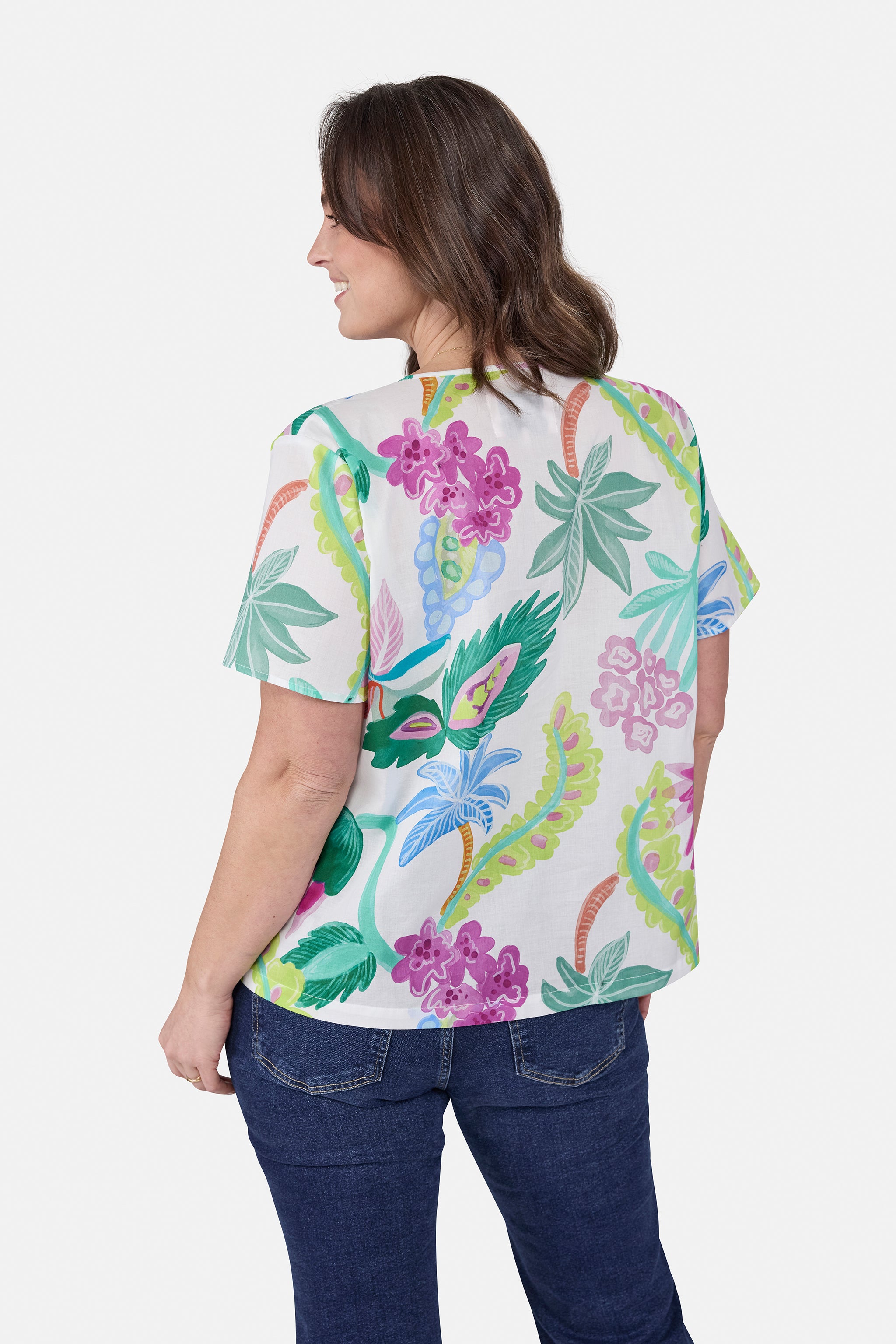 Bluse "MarcellinaL" aus Baumwolle