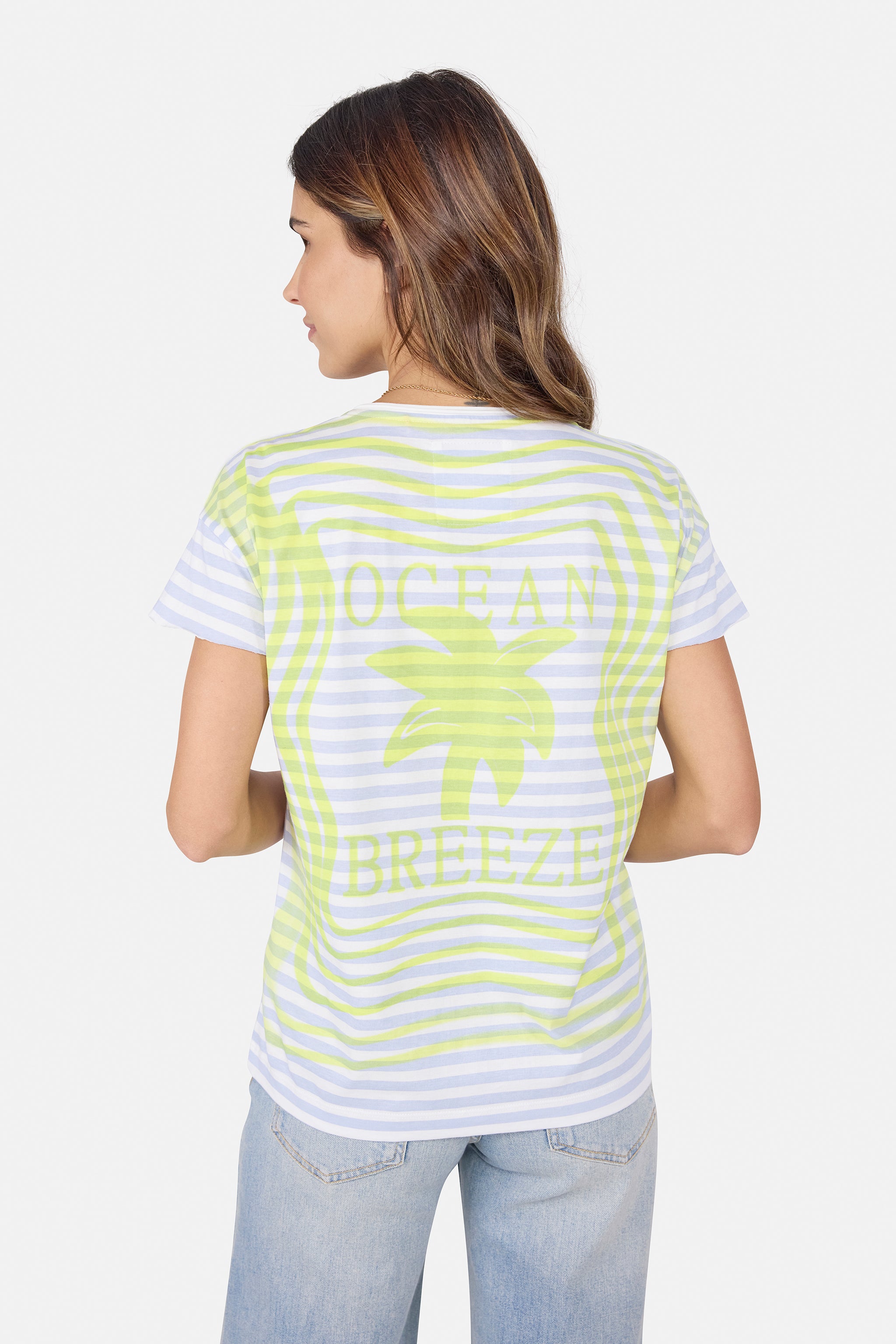 T-Shirt "DollyL" aus Baumwolle
