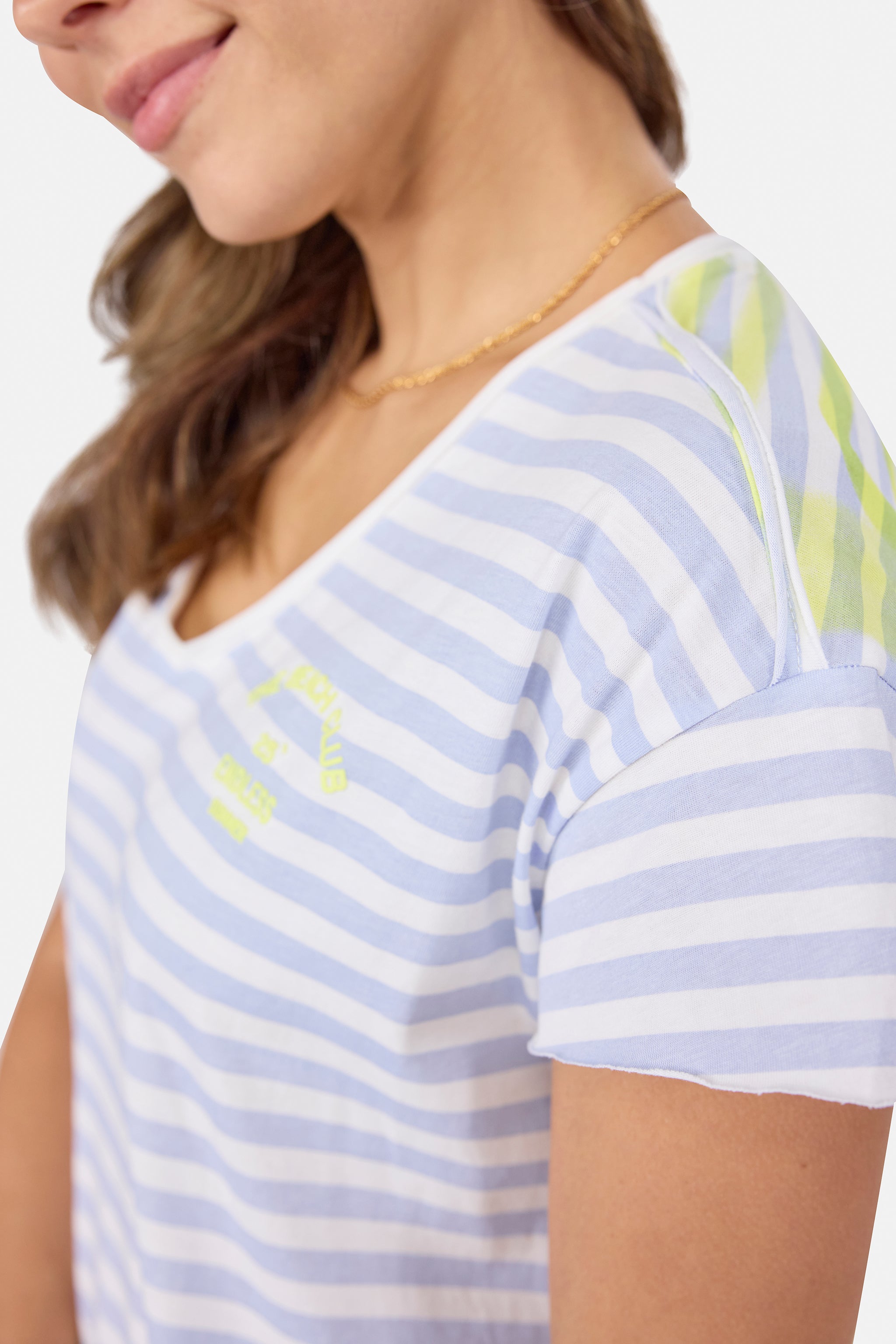 T-Shirt "DollyL" aus Baumwolle