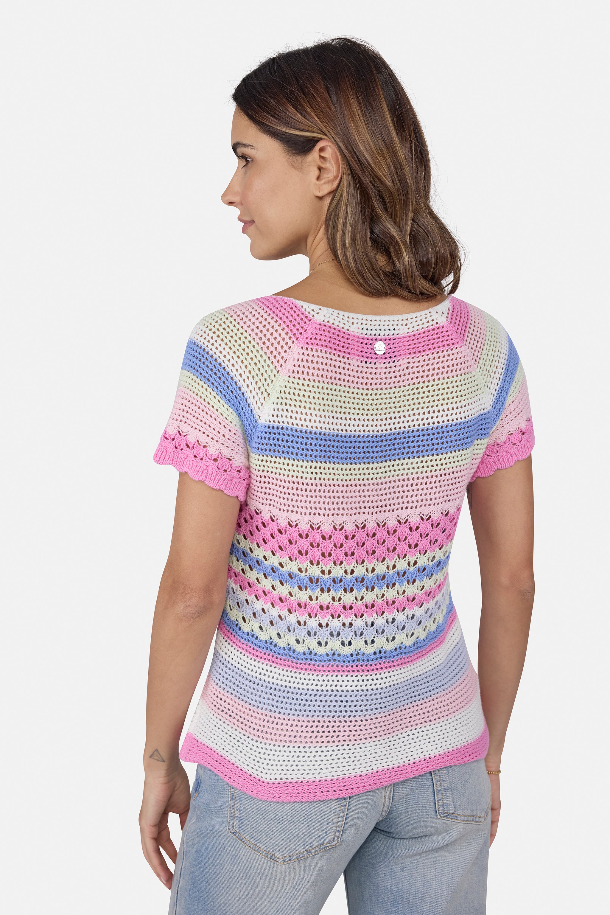 Strickpullover "LinkaL" aus Baumwolle