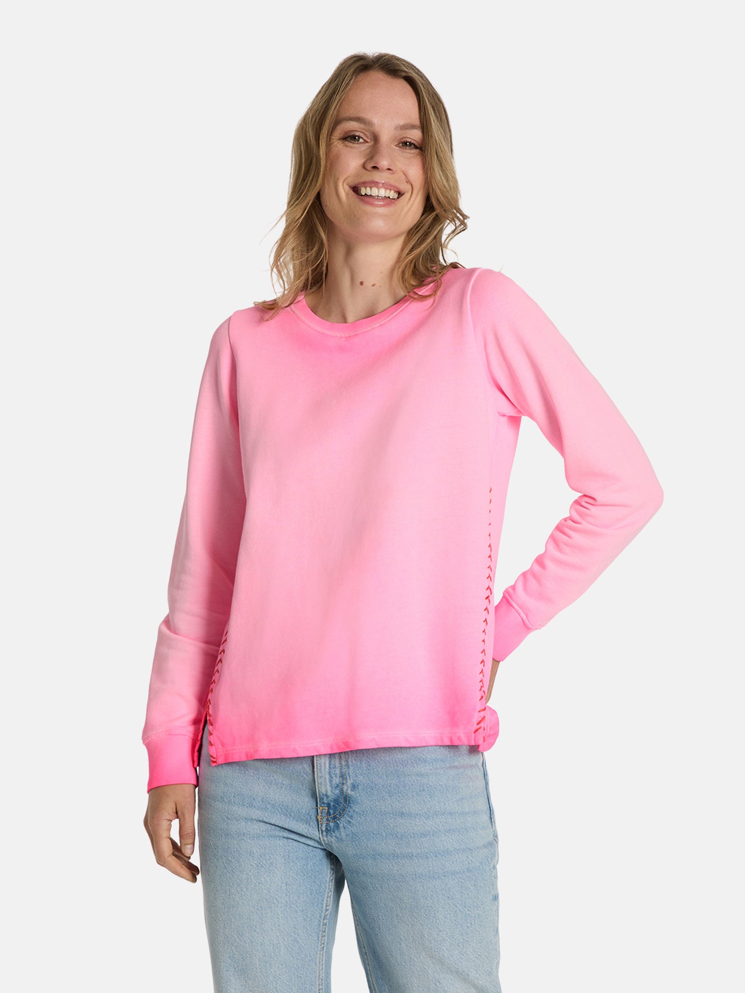 Sweatshirt "DoveL" aus Baumwolle