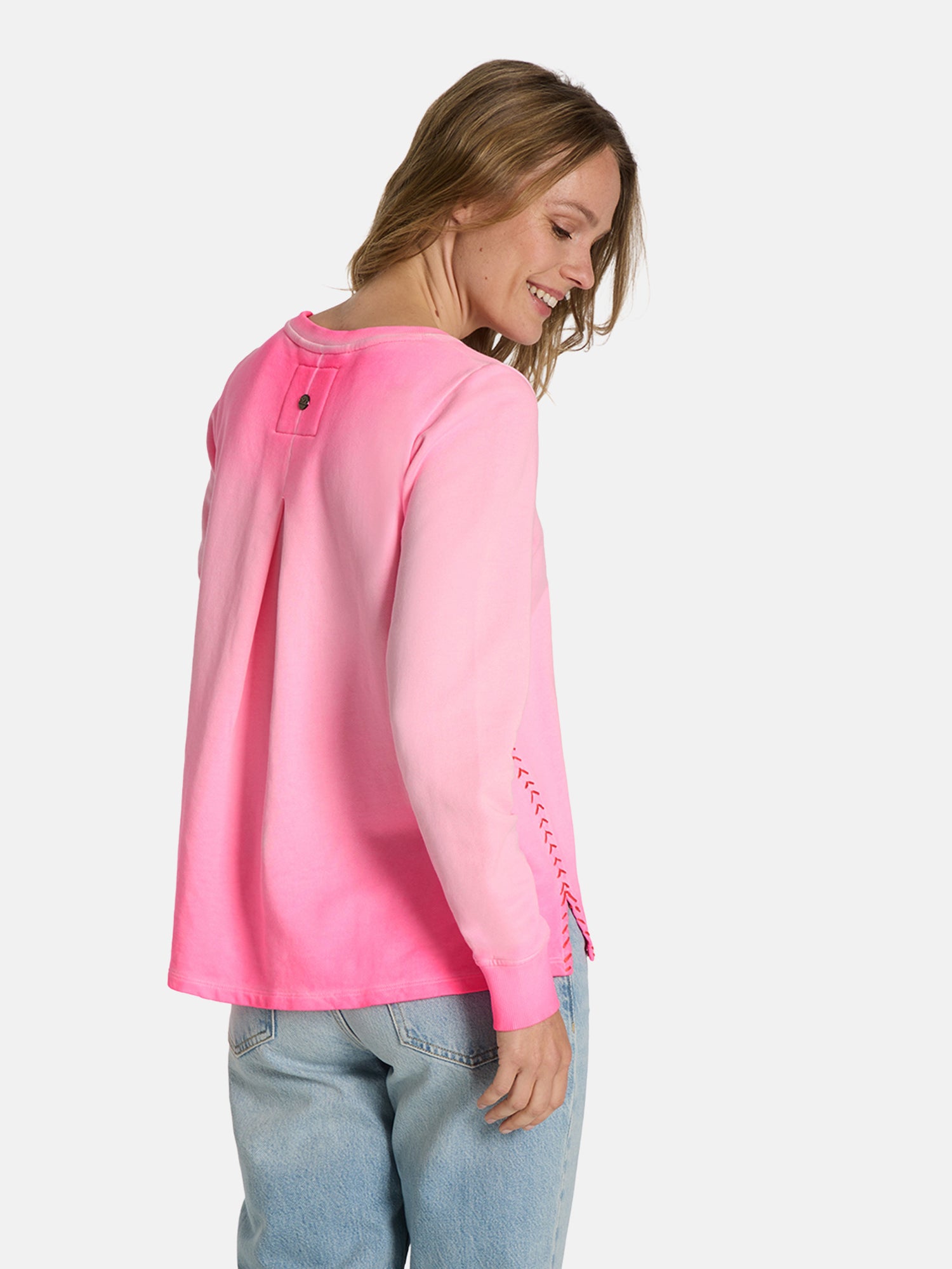 Sweatshirt "DoveL" aus Baumwolle