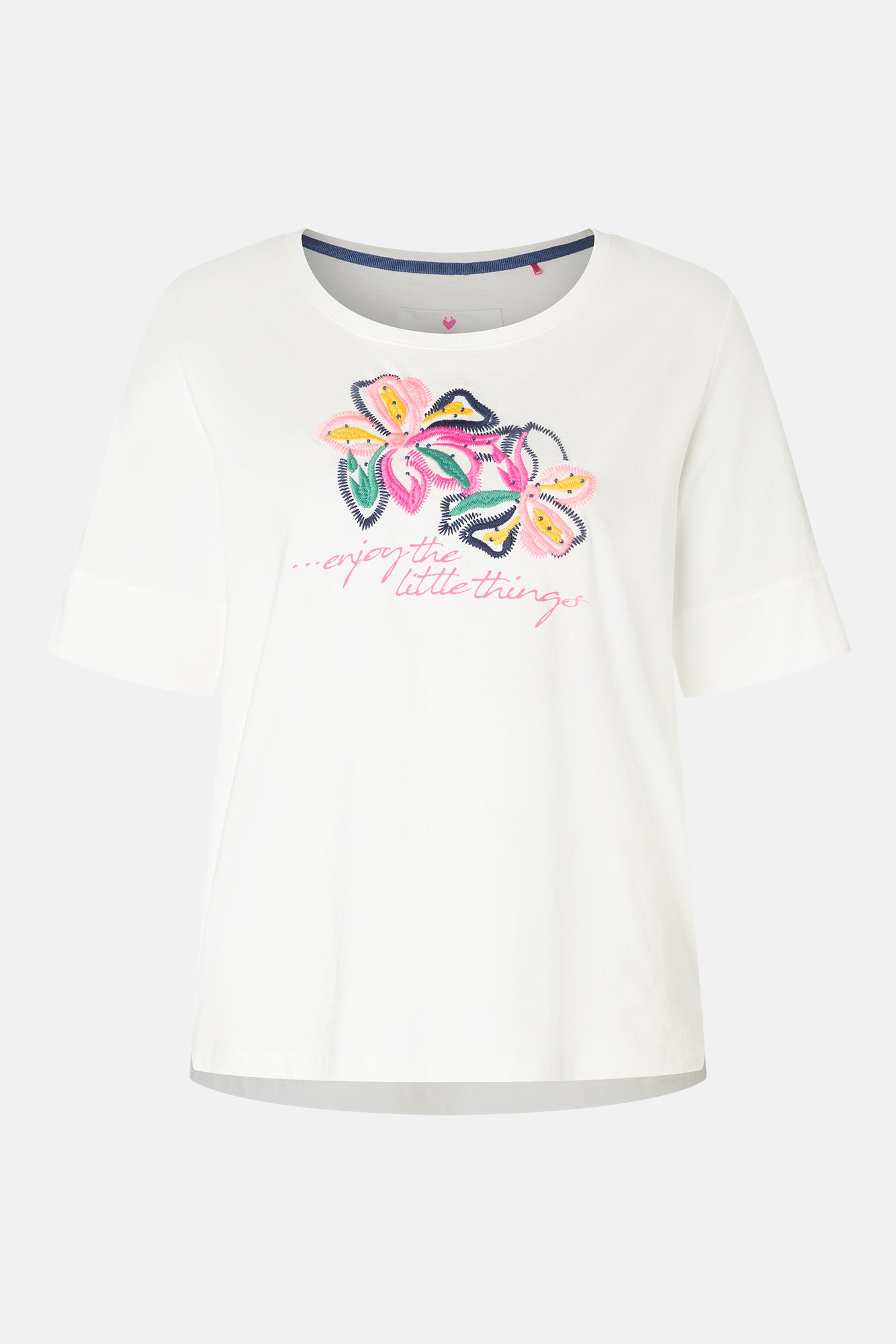 T-Shirt "DianeL" aus Baumwolle