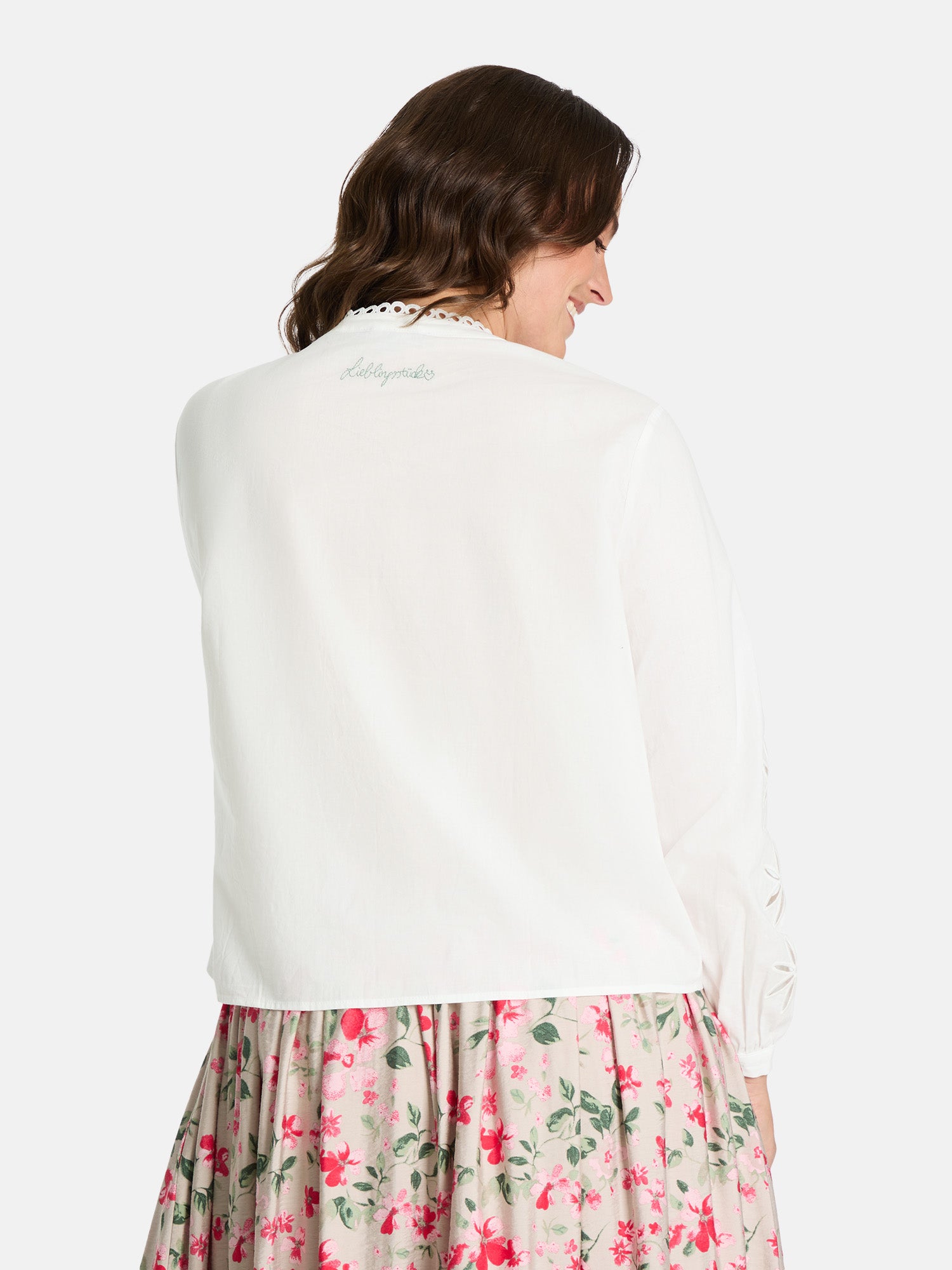 Bluse "EldridL" aus Baumwolle