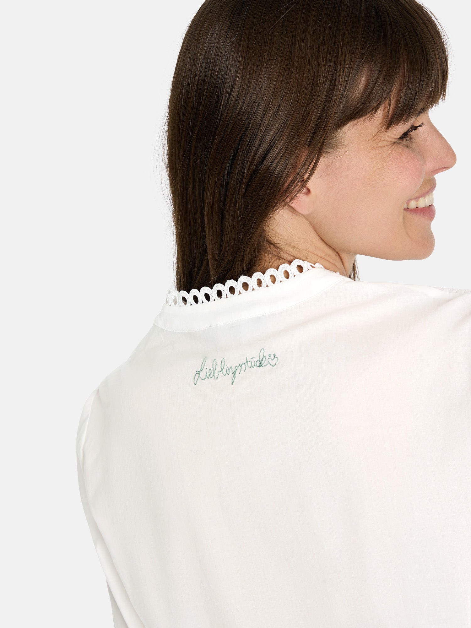 Bluse "EldridL" aus Baumwolle