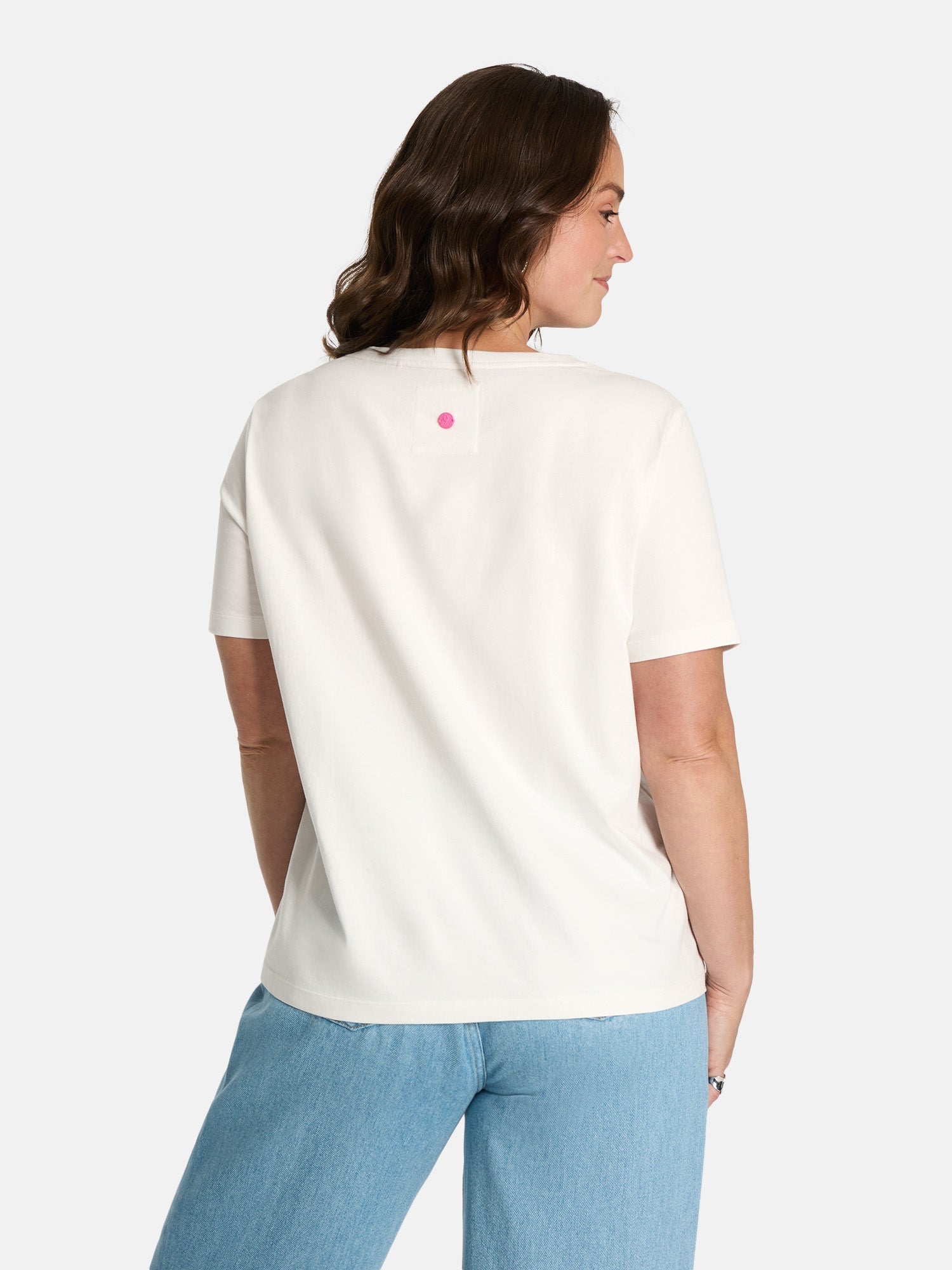 T-Shirt "CaraL" aus Baumwolle