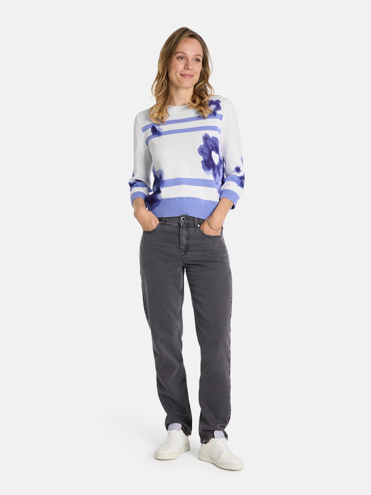Pullover "LoniL" aus Baumwolle