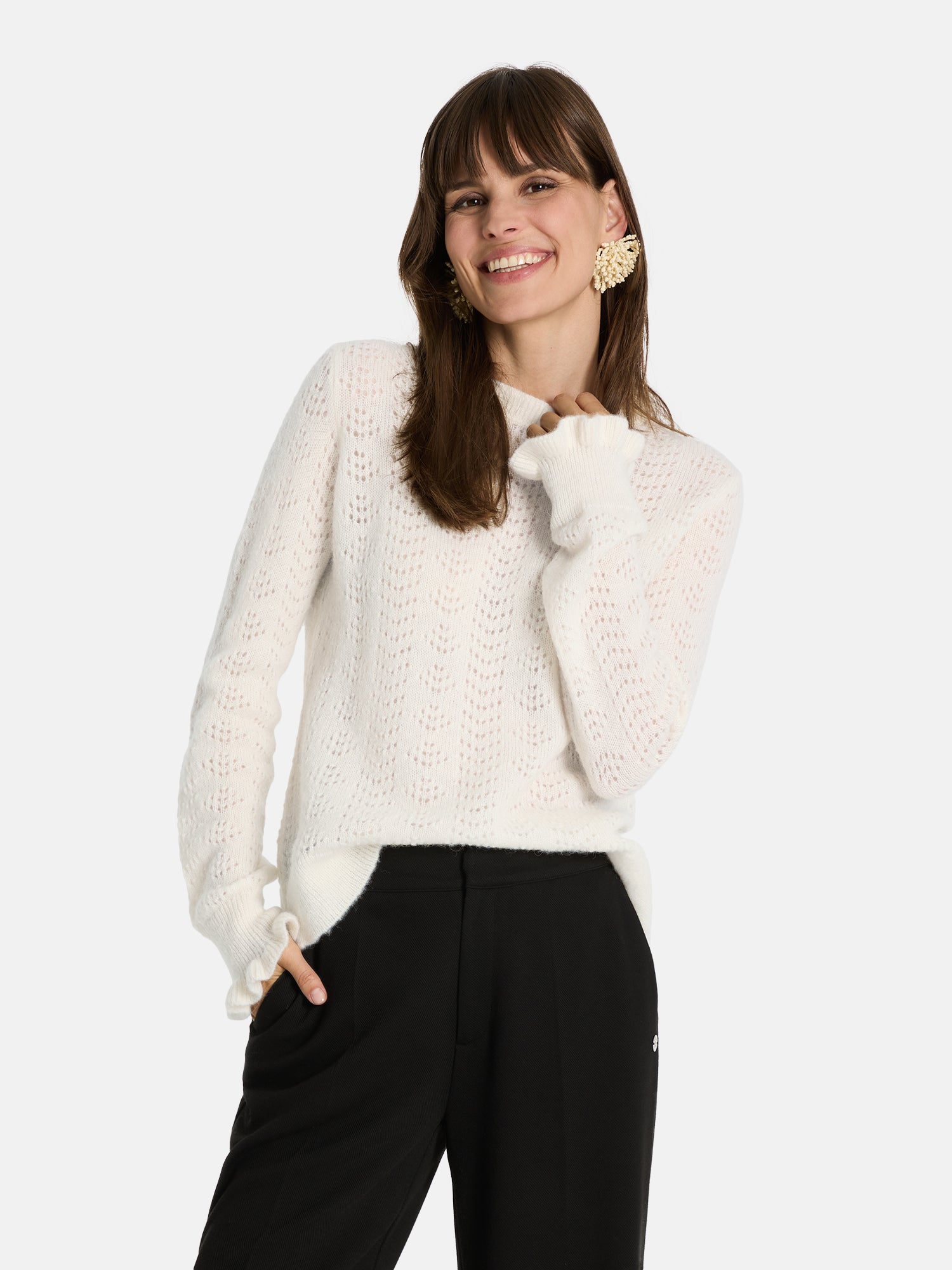 Pullover "ZipporaL" mit Alpaka