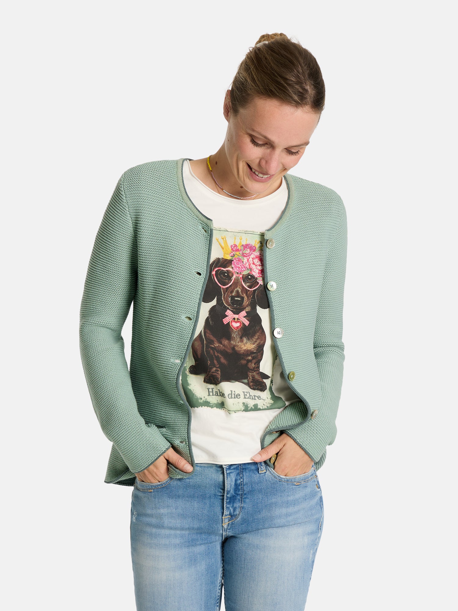 Jacke "ZaraL" aus Baumwolle