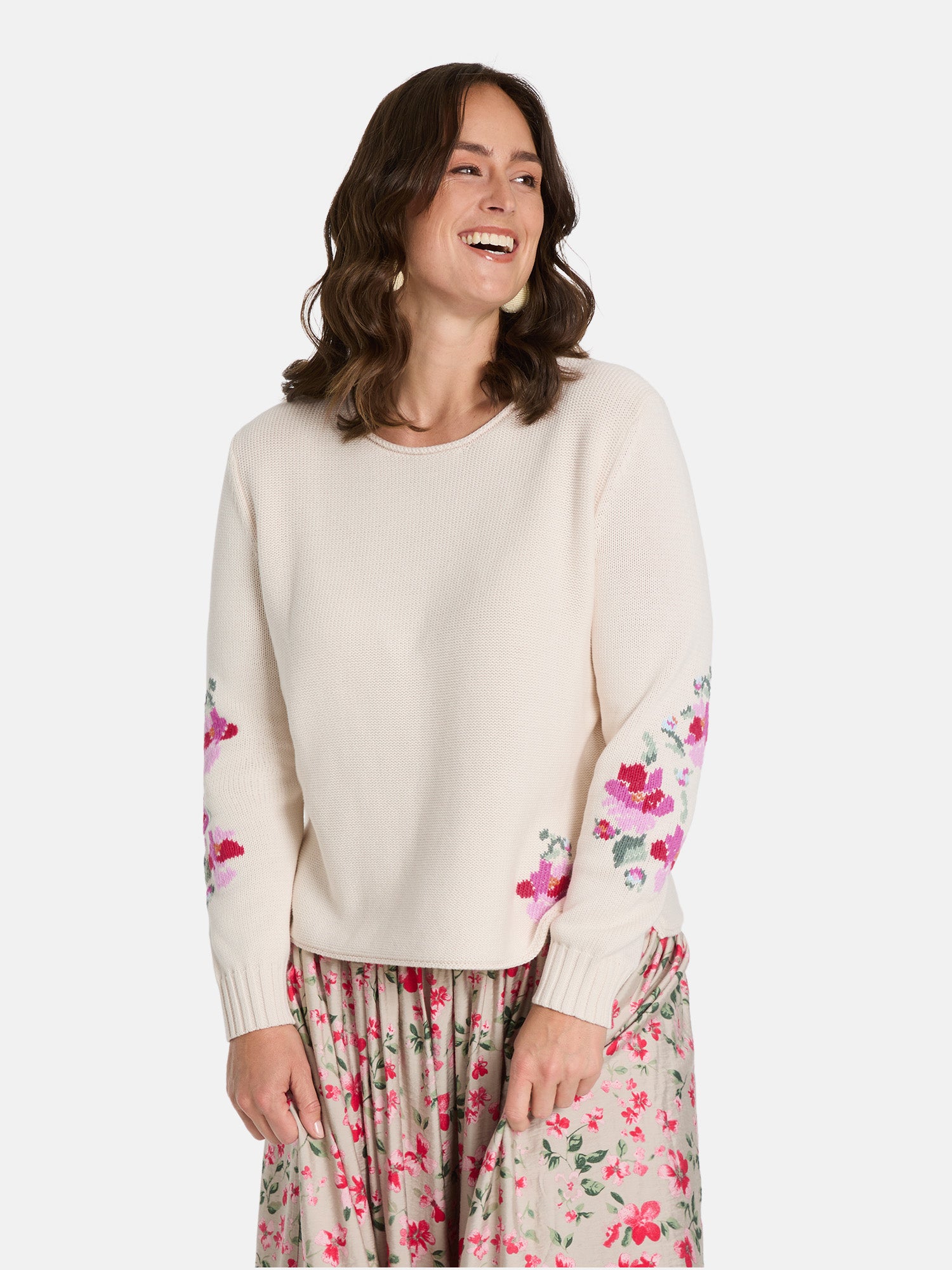 Pullover "ZwanettaL" aus Baumwolle