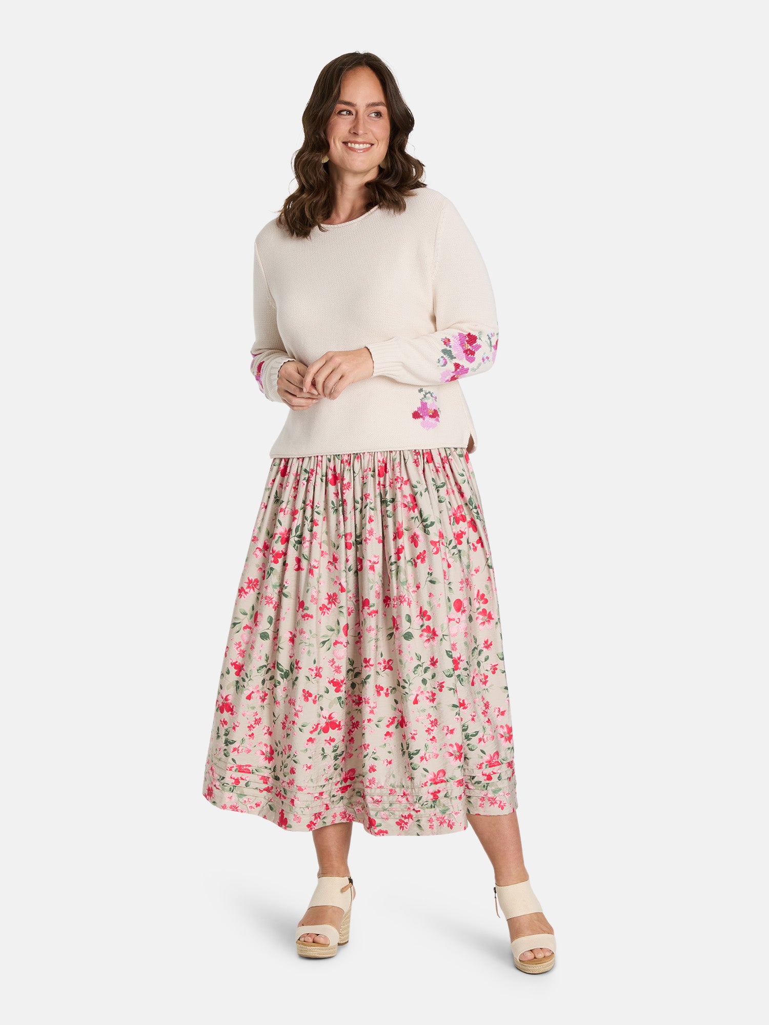 Pullover "ZwanettaL" aus Baumwolle